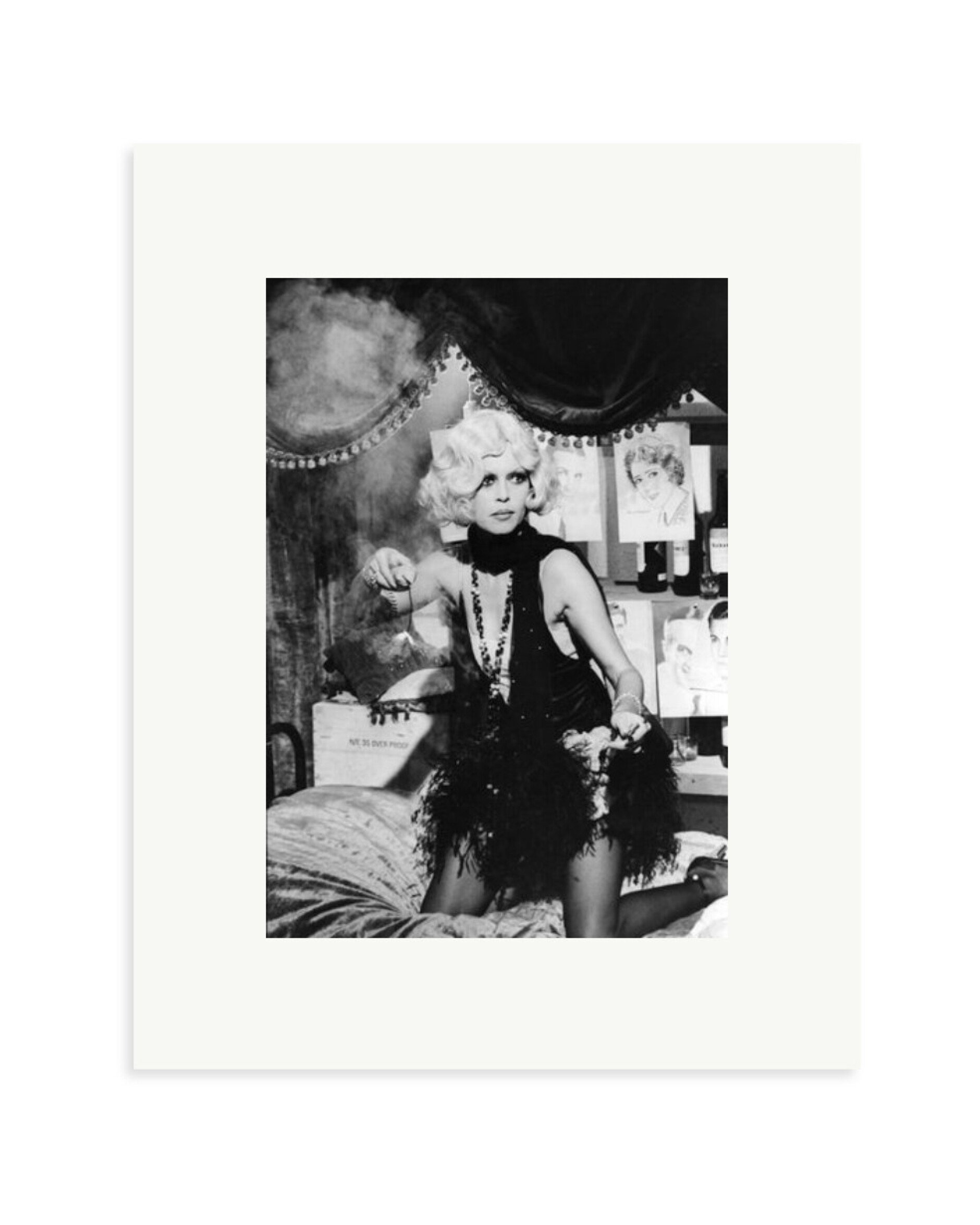 On the Set of "Boulevard Du Rhum" Print Only / Small