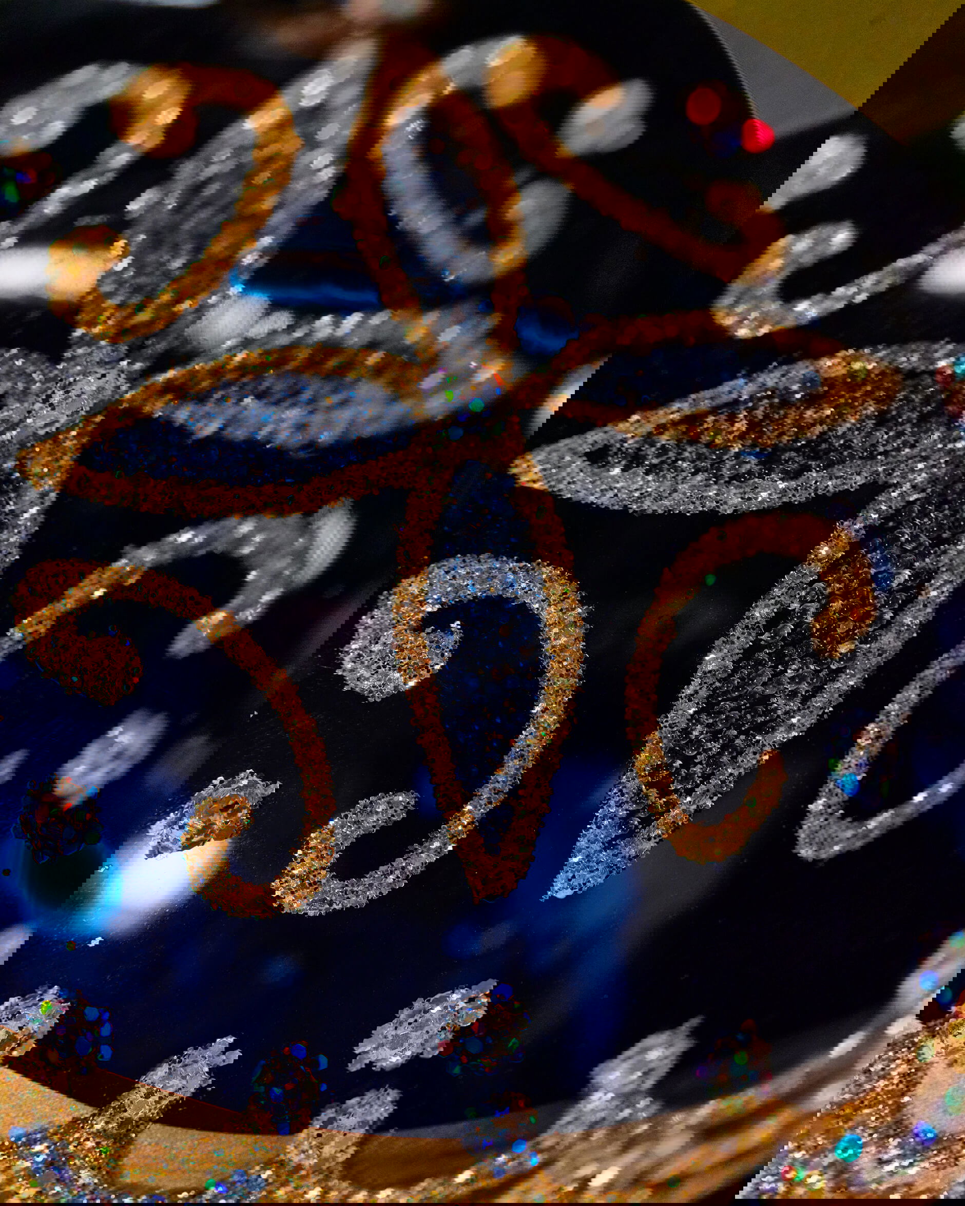 Lux Bernard julkula blå 8cm