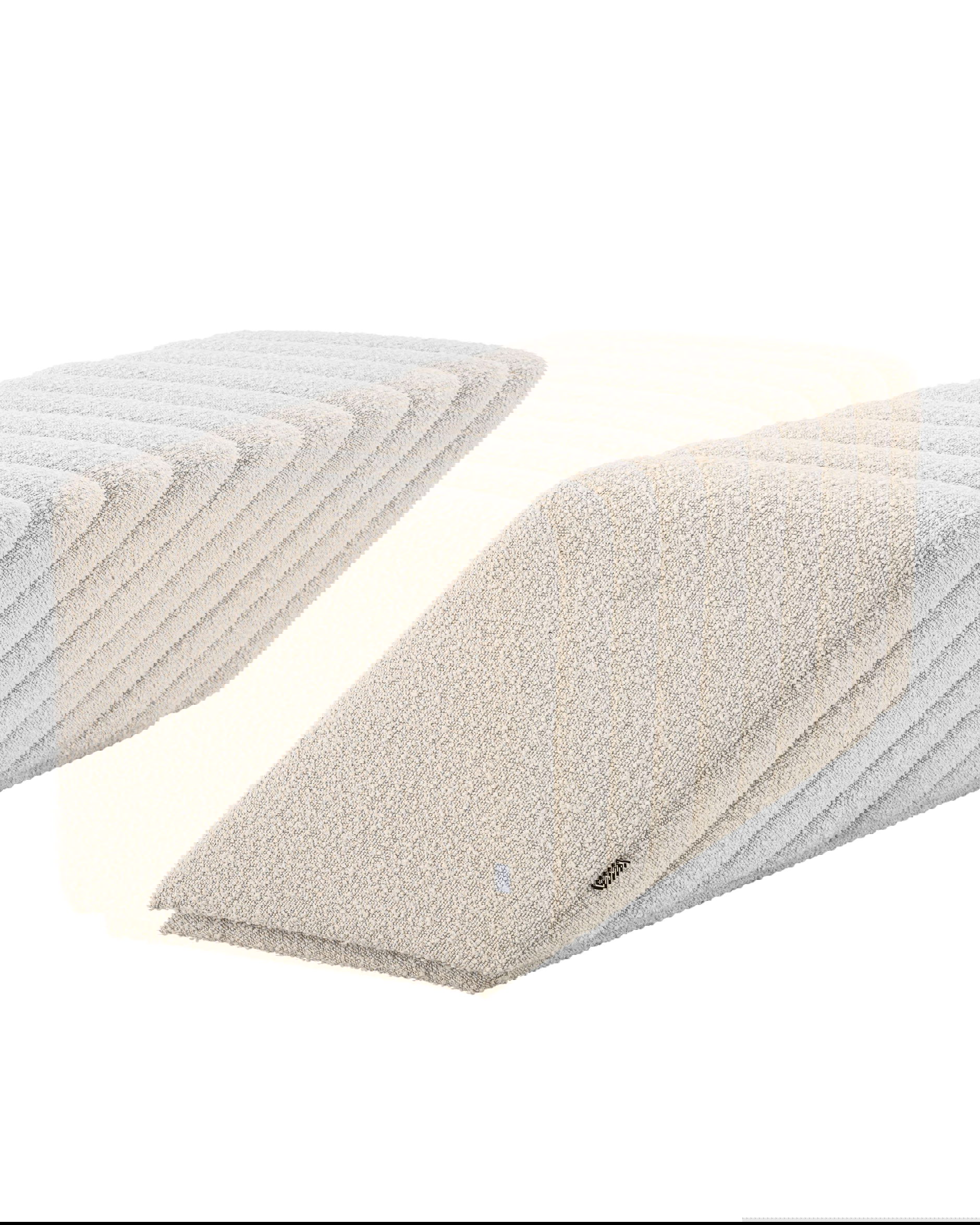 Bente bänk bouclé cream