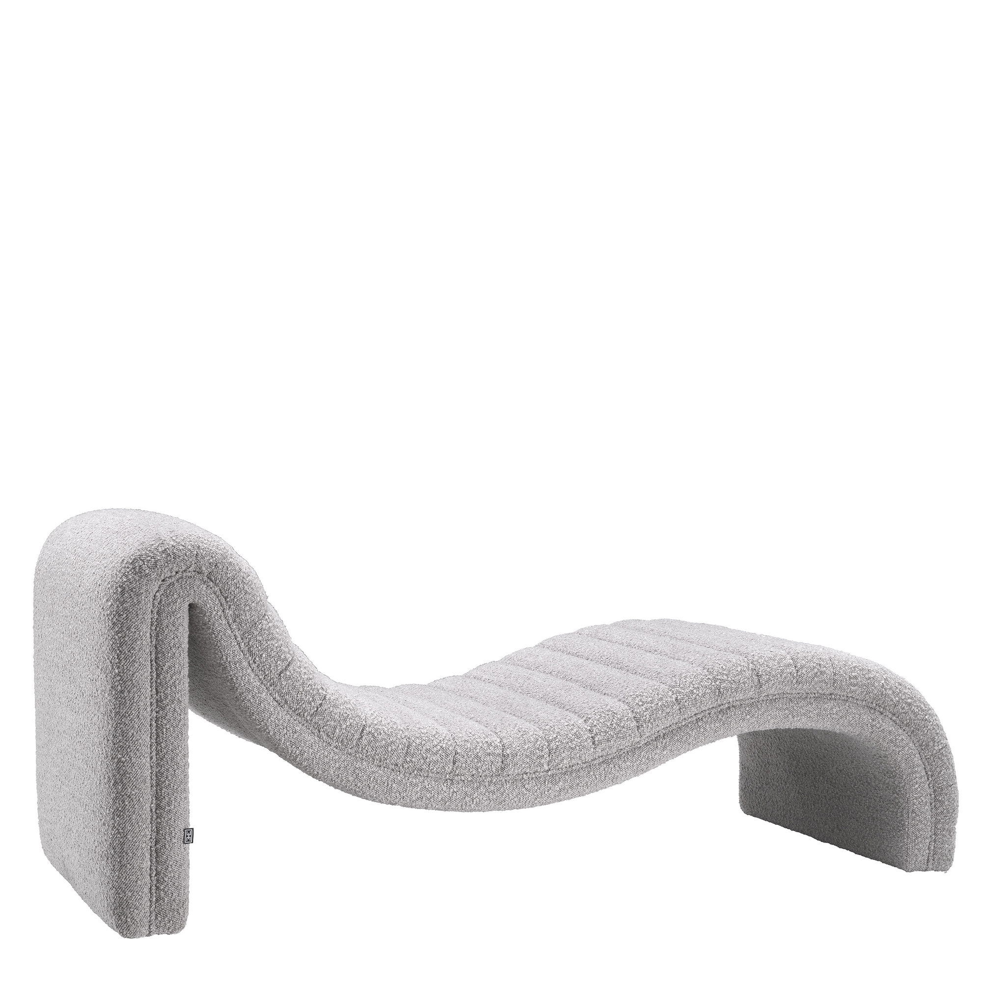 Pioneer Chaise Longue Bouclé Grey