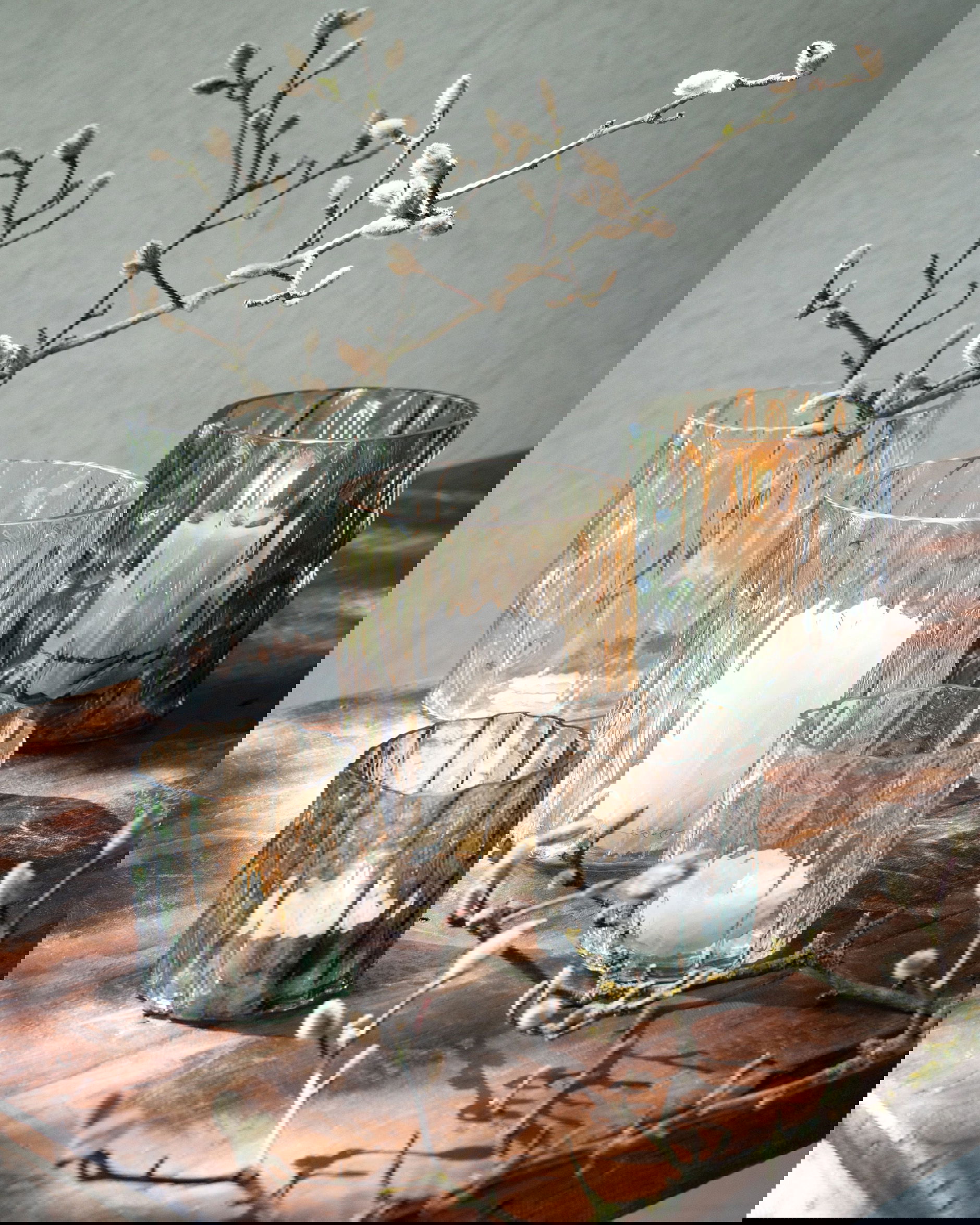 Vivienne theelichthouder groen