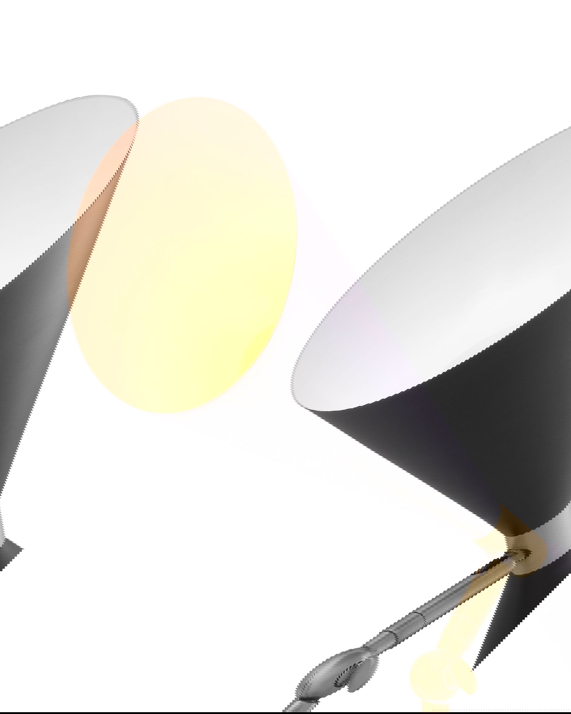 Milos bordslampa antik mässing