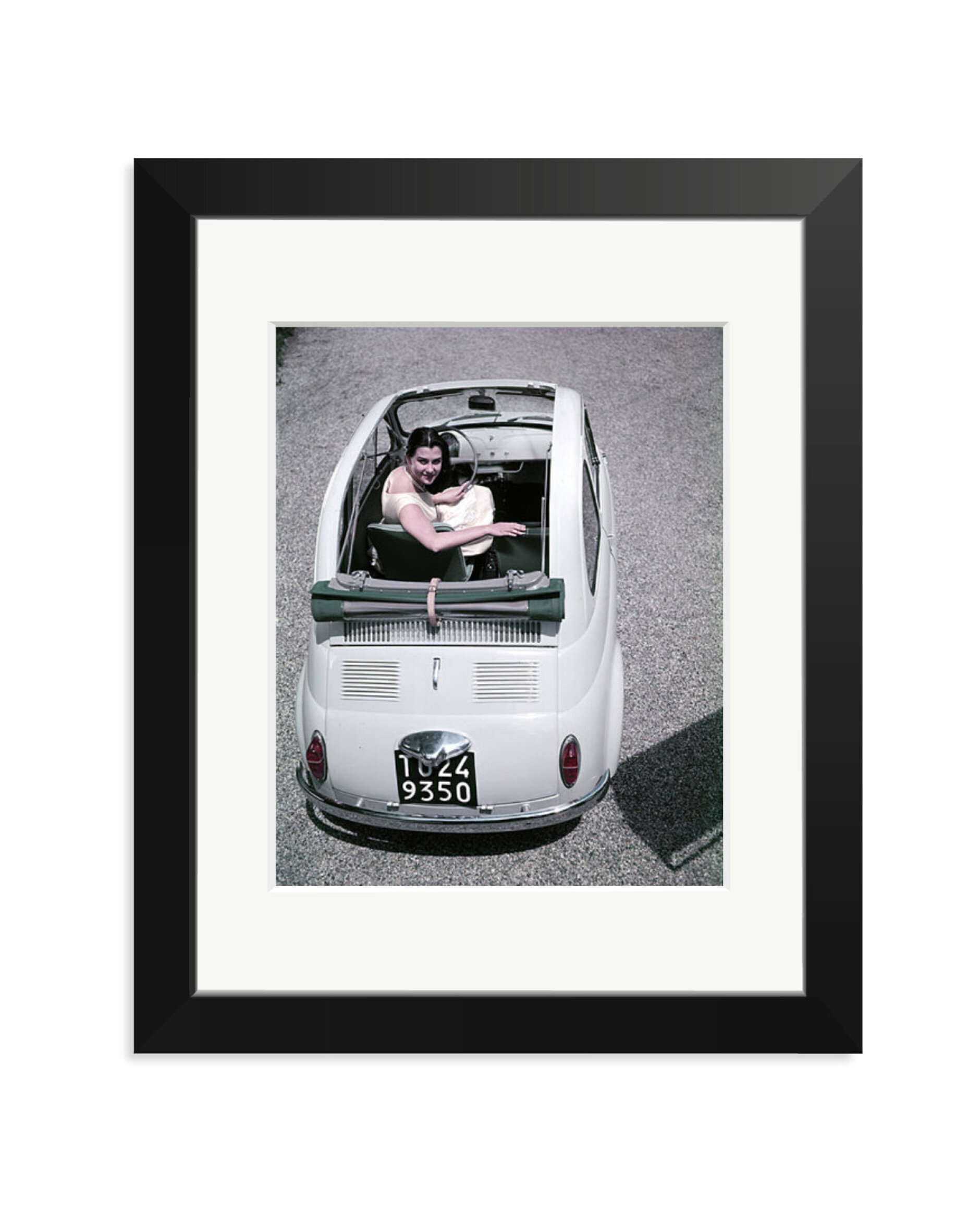 Fiat 500 - Woman Sunroof Black / Small