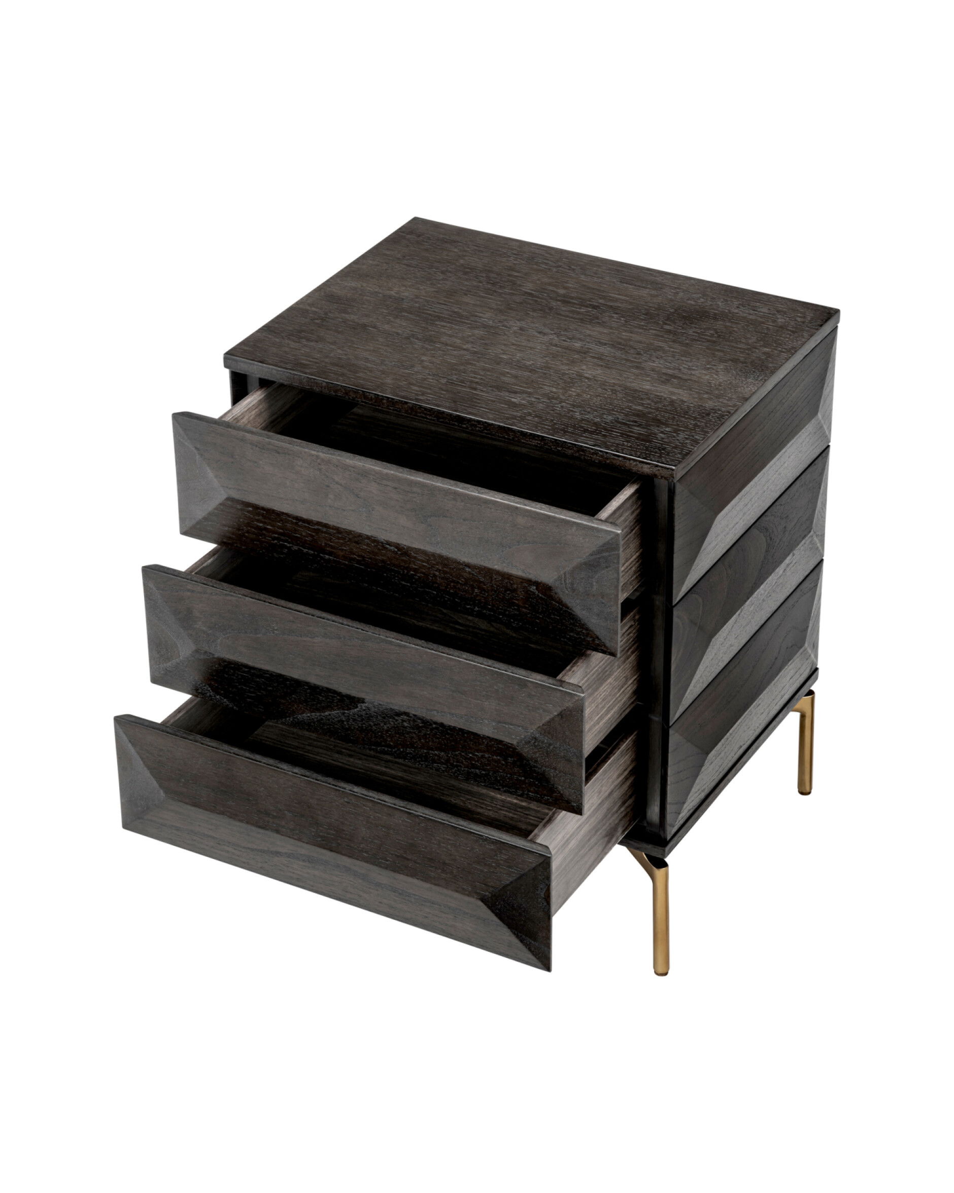 Denver sängbord mocha oak veneer