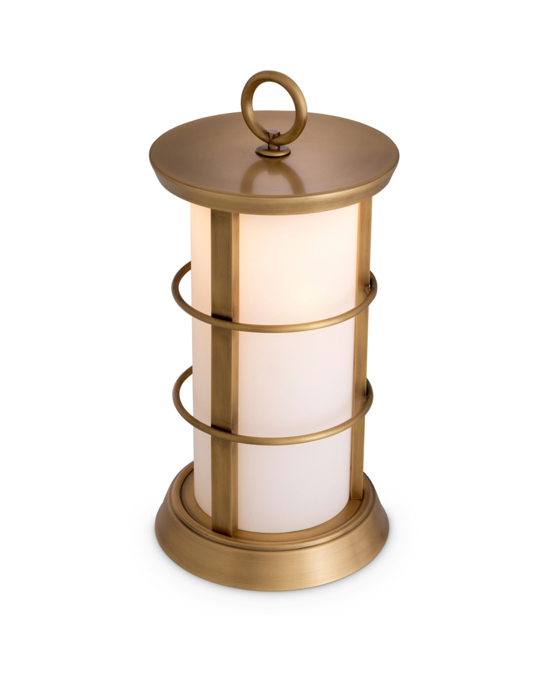 Kyle bordslampa antik mässing L