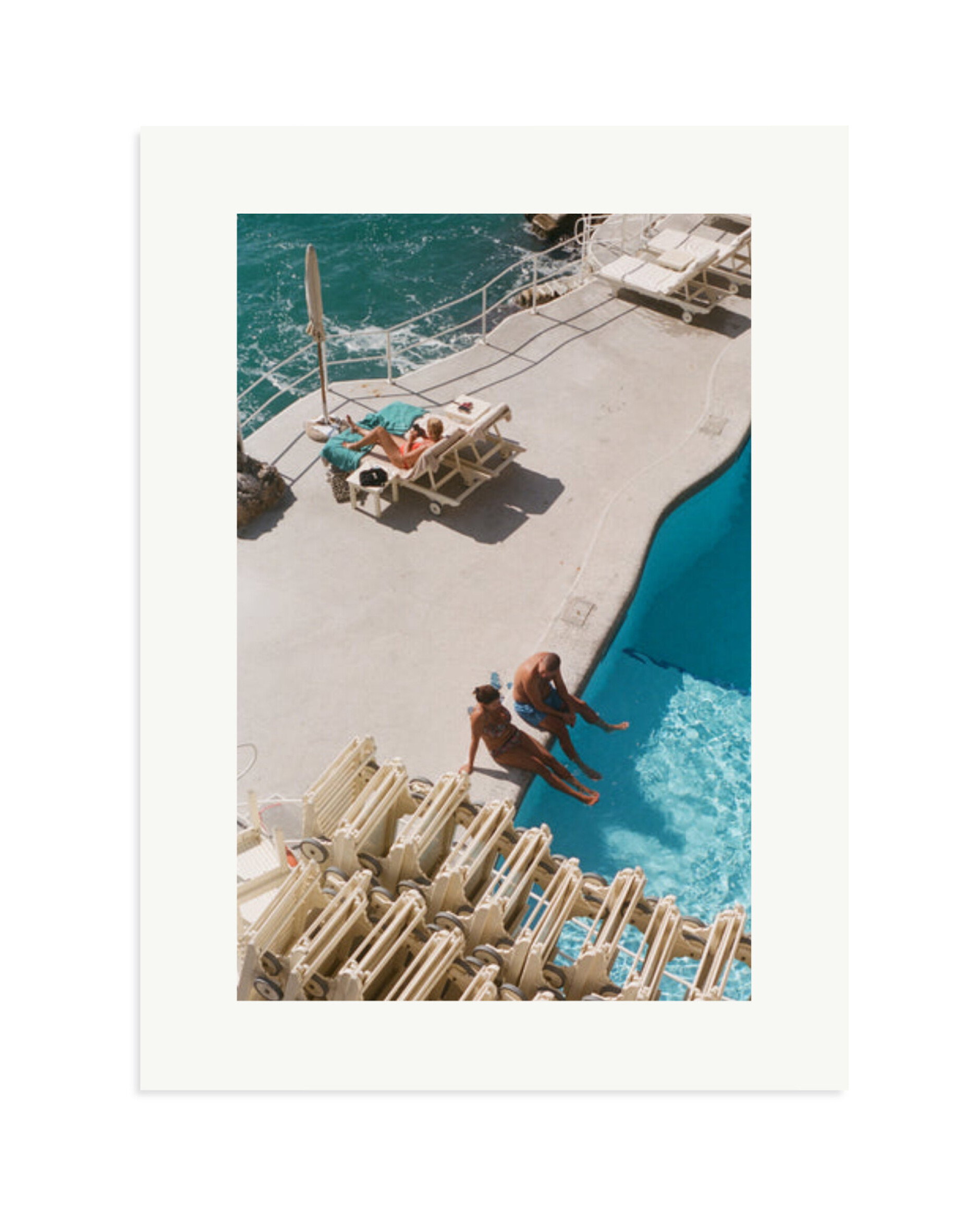By the Pool Print Only / XL