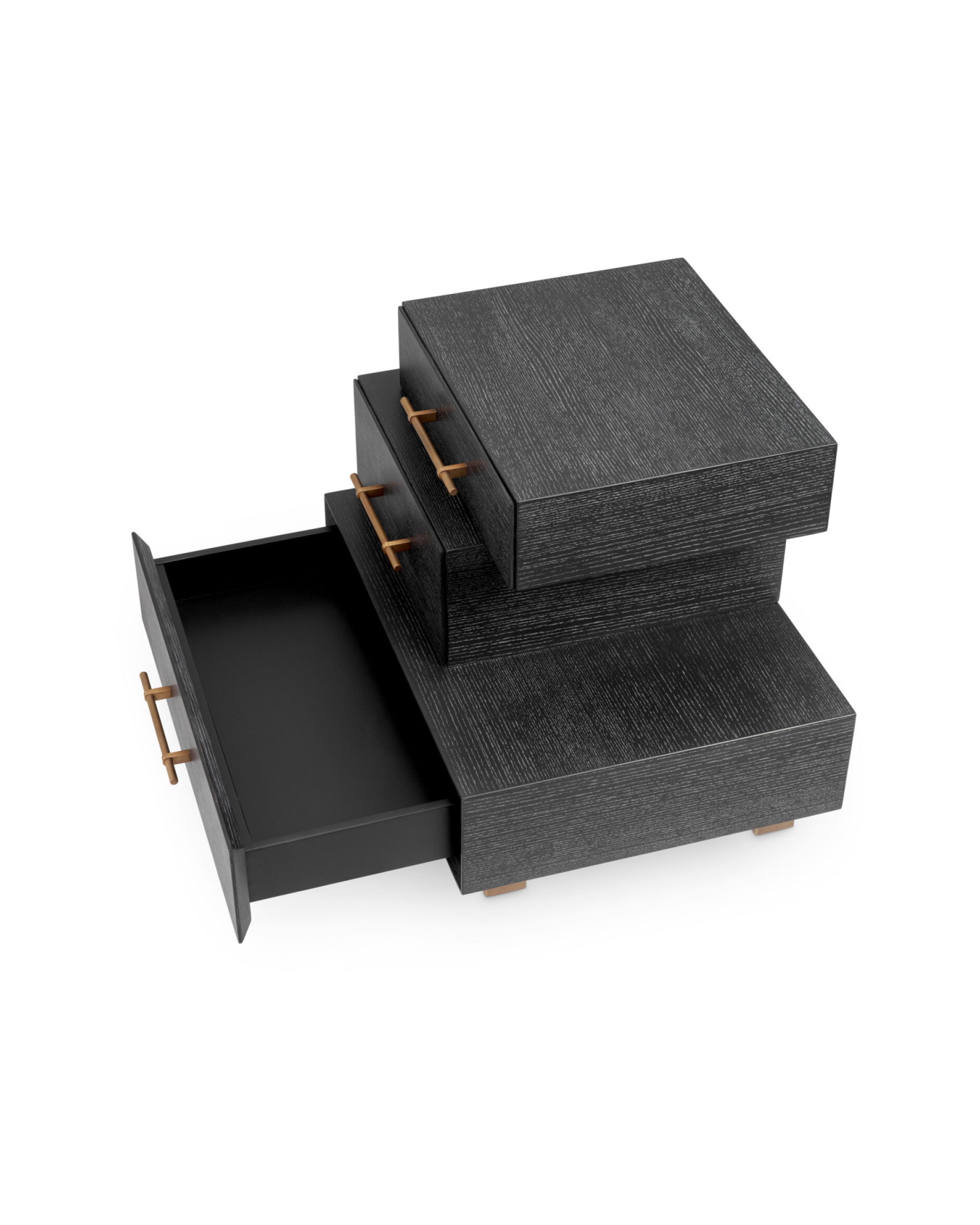 Evendale sängbord charcoal oak