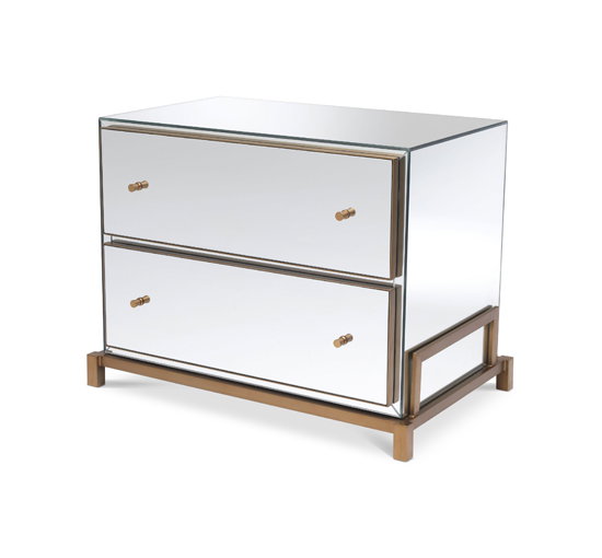 Clarington Bedside Table Brass