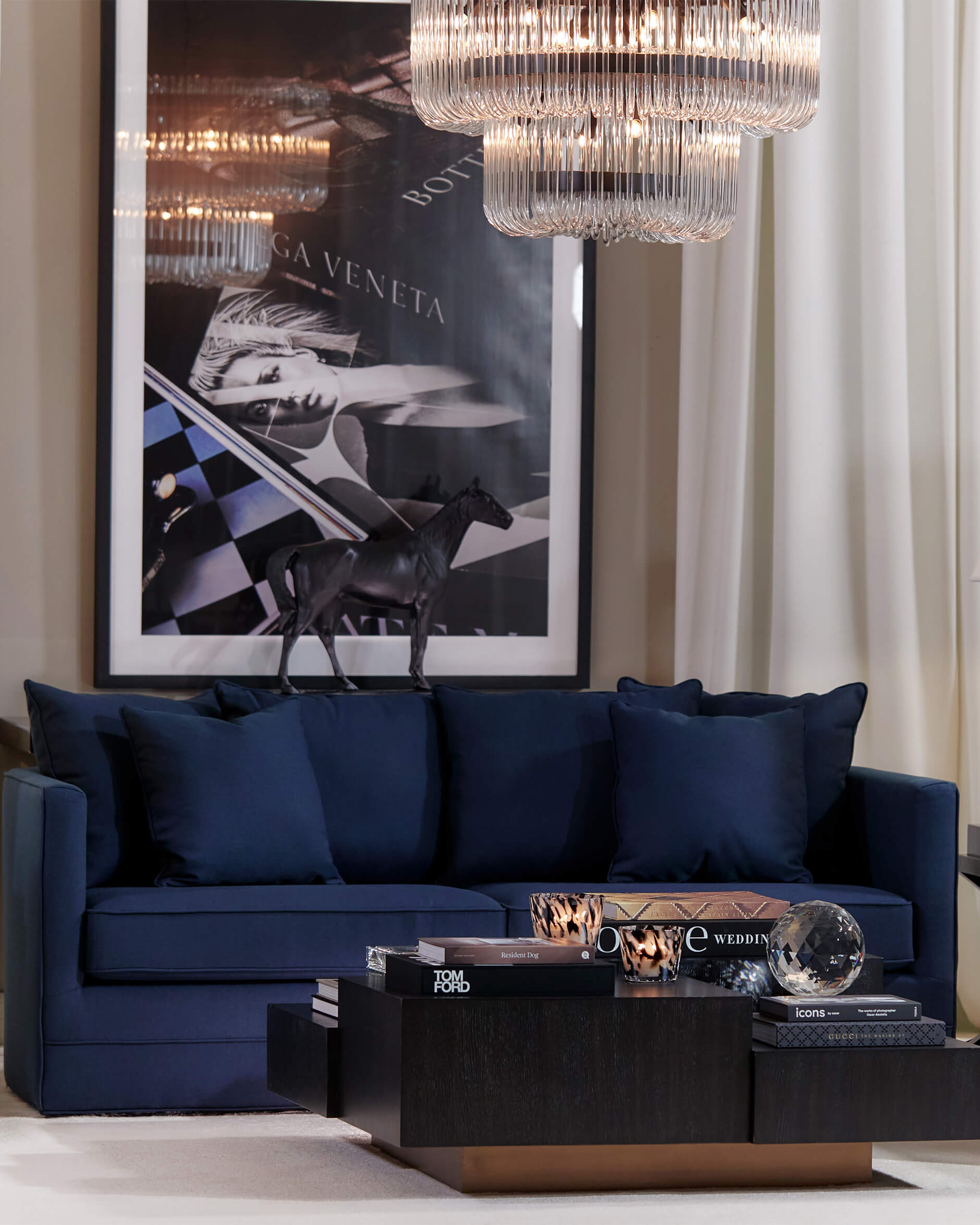 Monroe Sofa Indigo