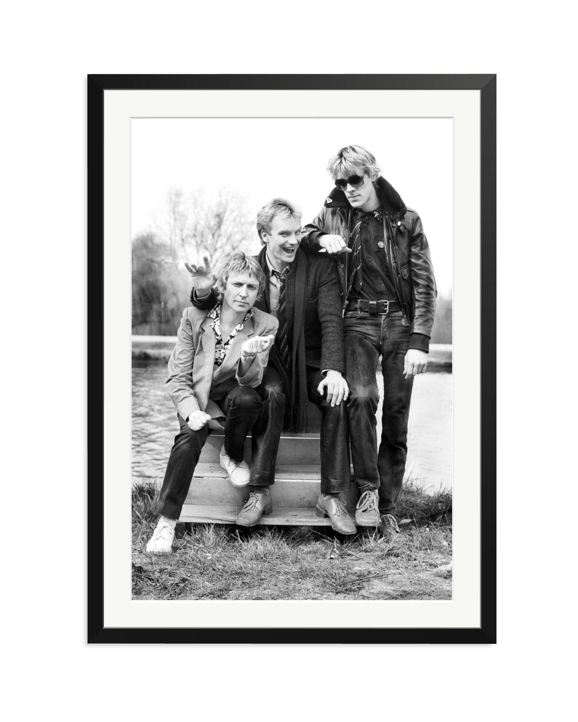 The Police in Amsterdam Black / XXL
