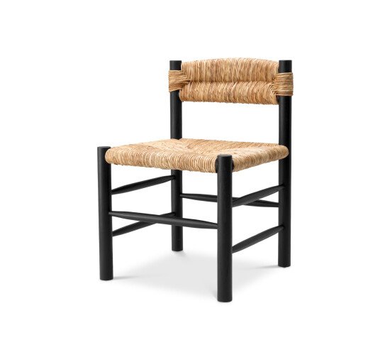Classic black - Cosby dining chair natural