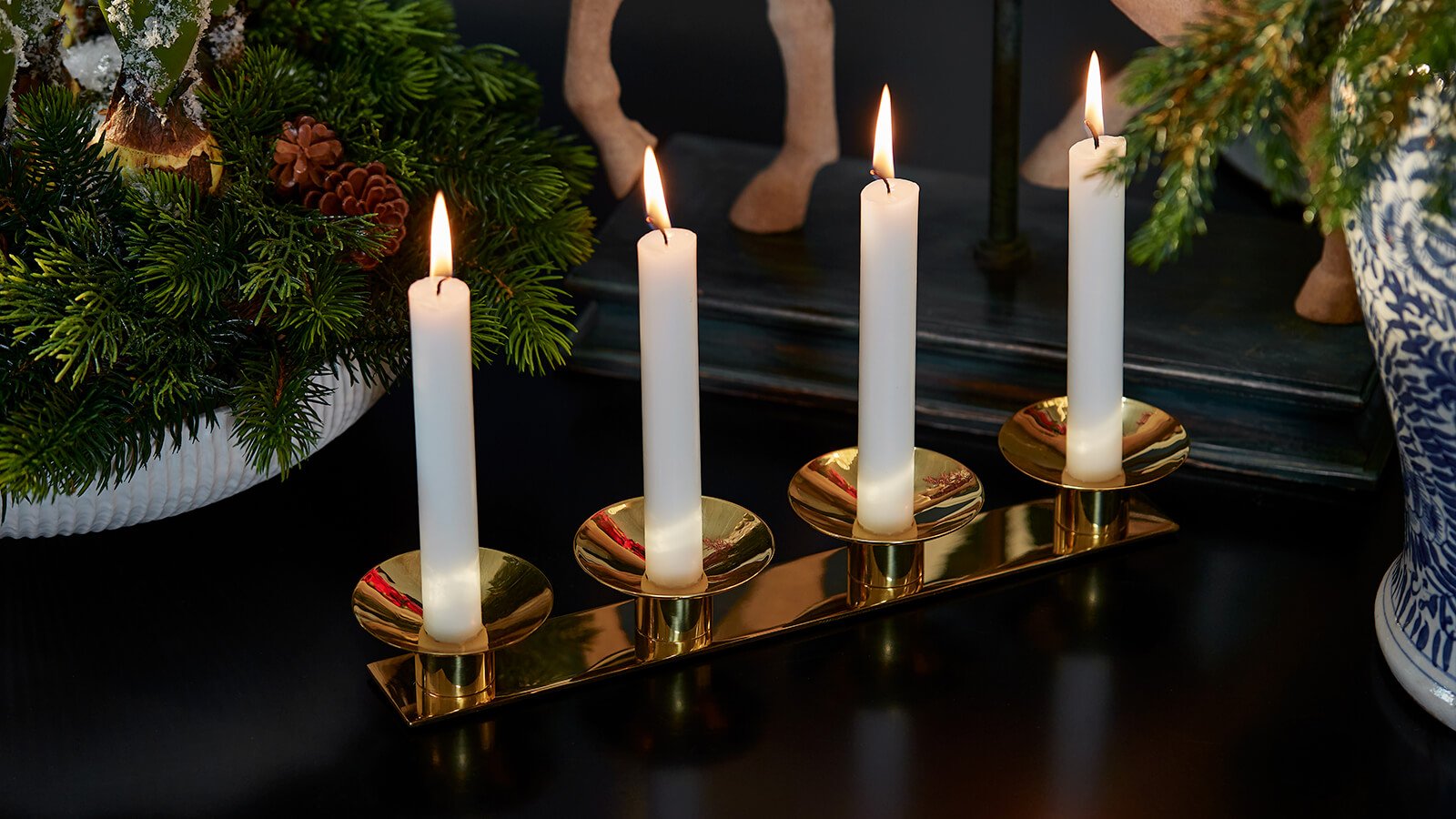 Candles &amp; Candlesticks - Christmas Candles &amp; Candlesticks - Newport