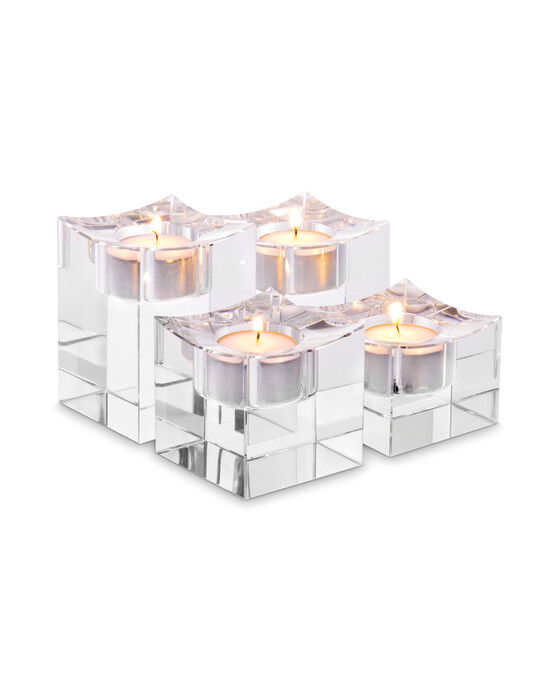 Giancarlo lyslykt crystal glass 4-set