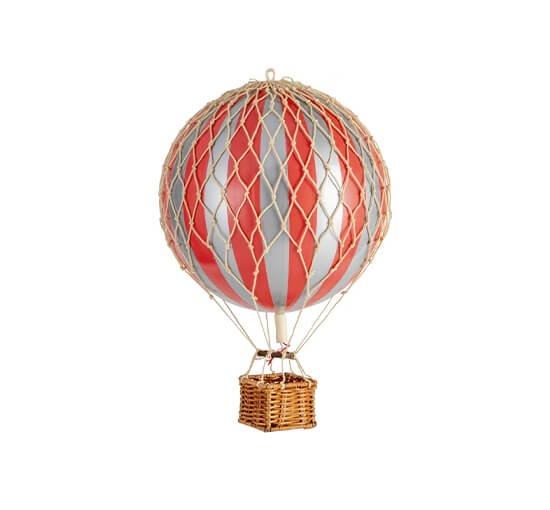 Silver Red - Travels Light luftballong svart/guld
