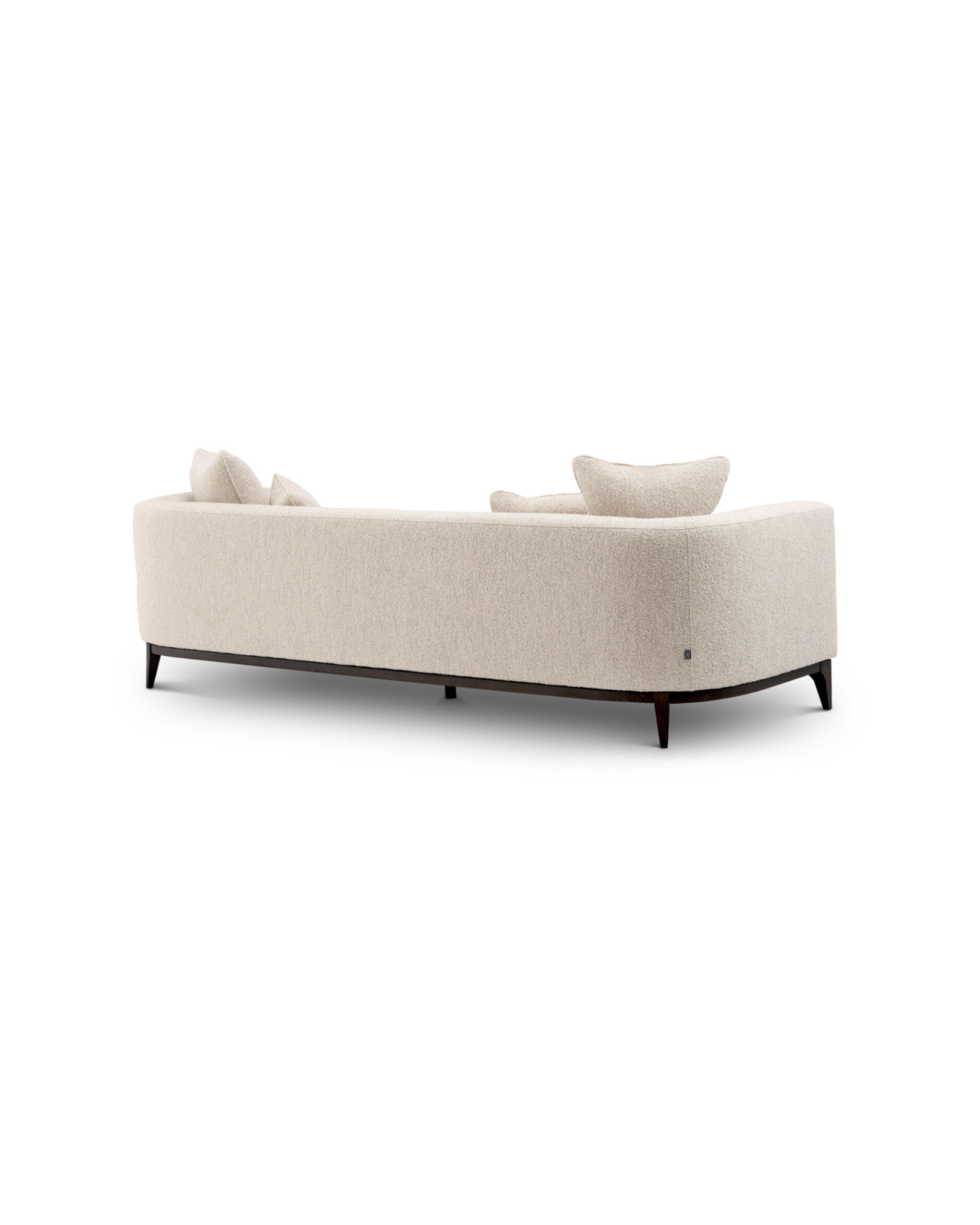 Brannan soffa bouclé chalk white