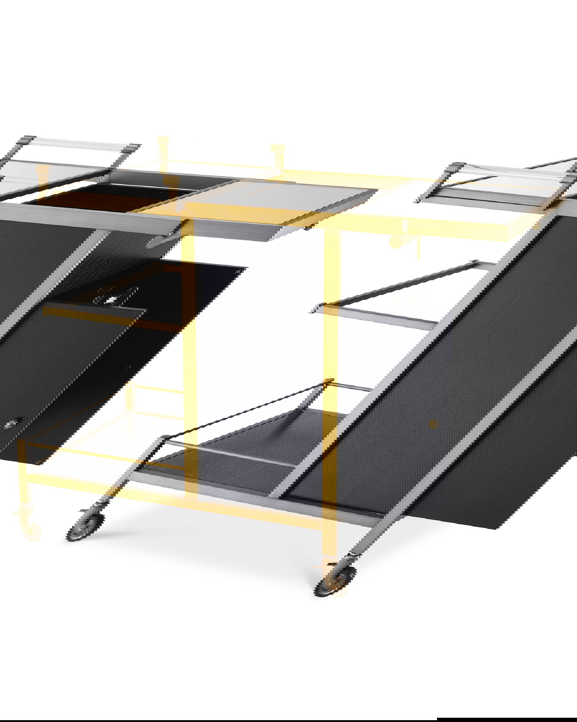 Eiffel drinkvagn mässing