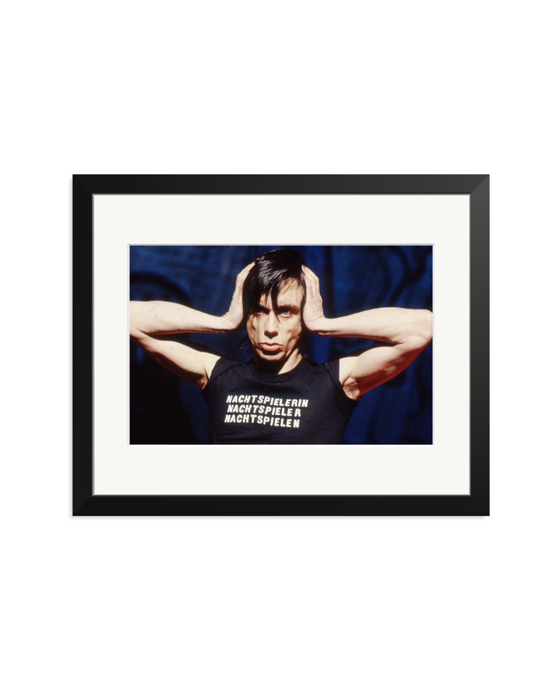 Iggy Pop on TopPop Black / Medium