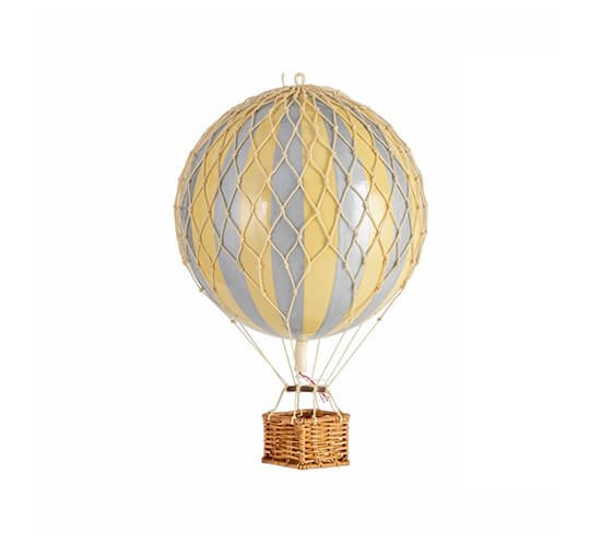 Silver Ivory - Travels Light luftballong svart/guld