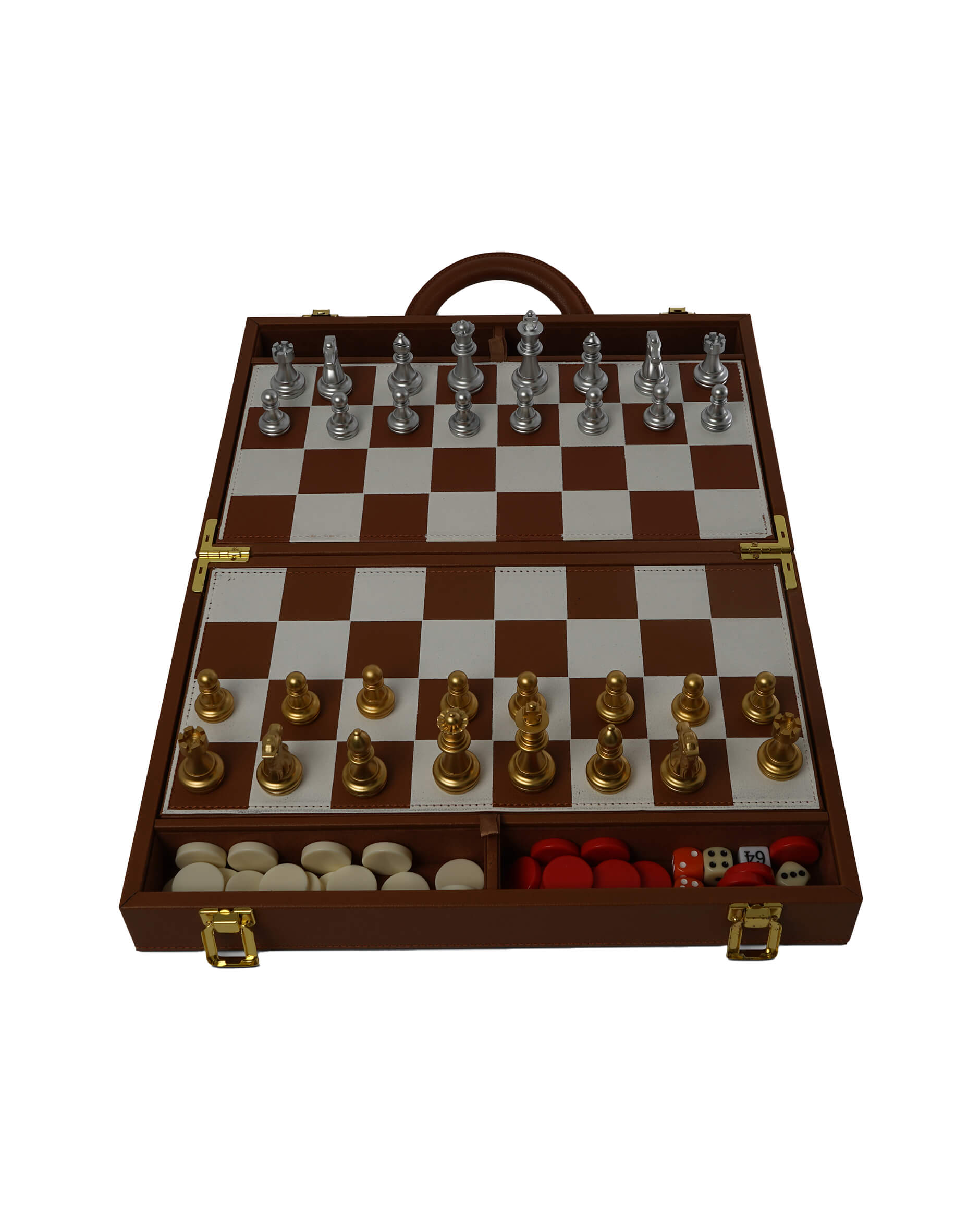 Schack & Backgammon brädspel