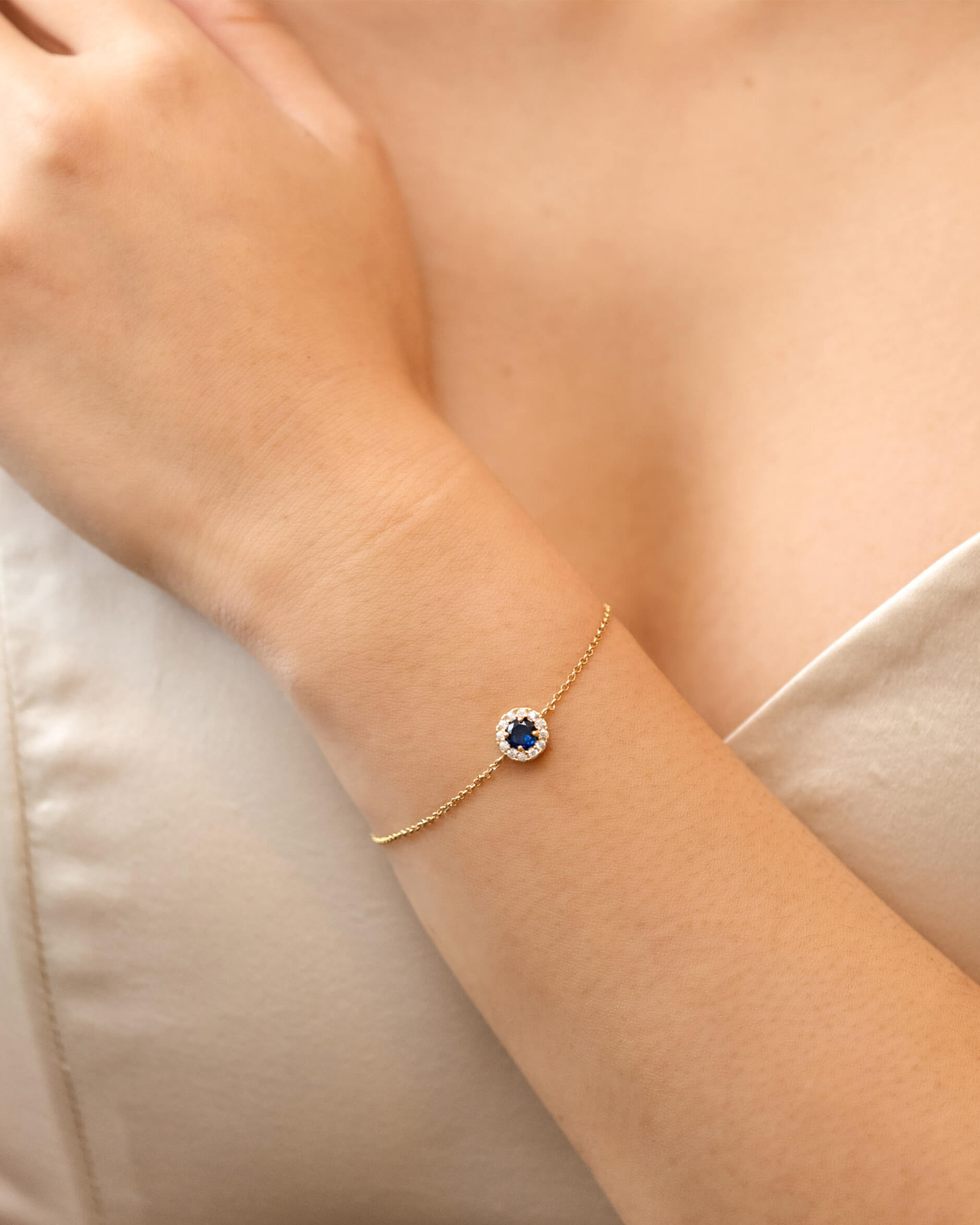 Laurie armband saphire