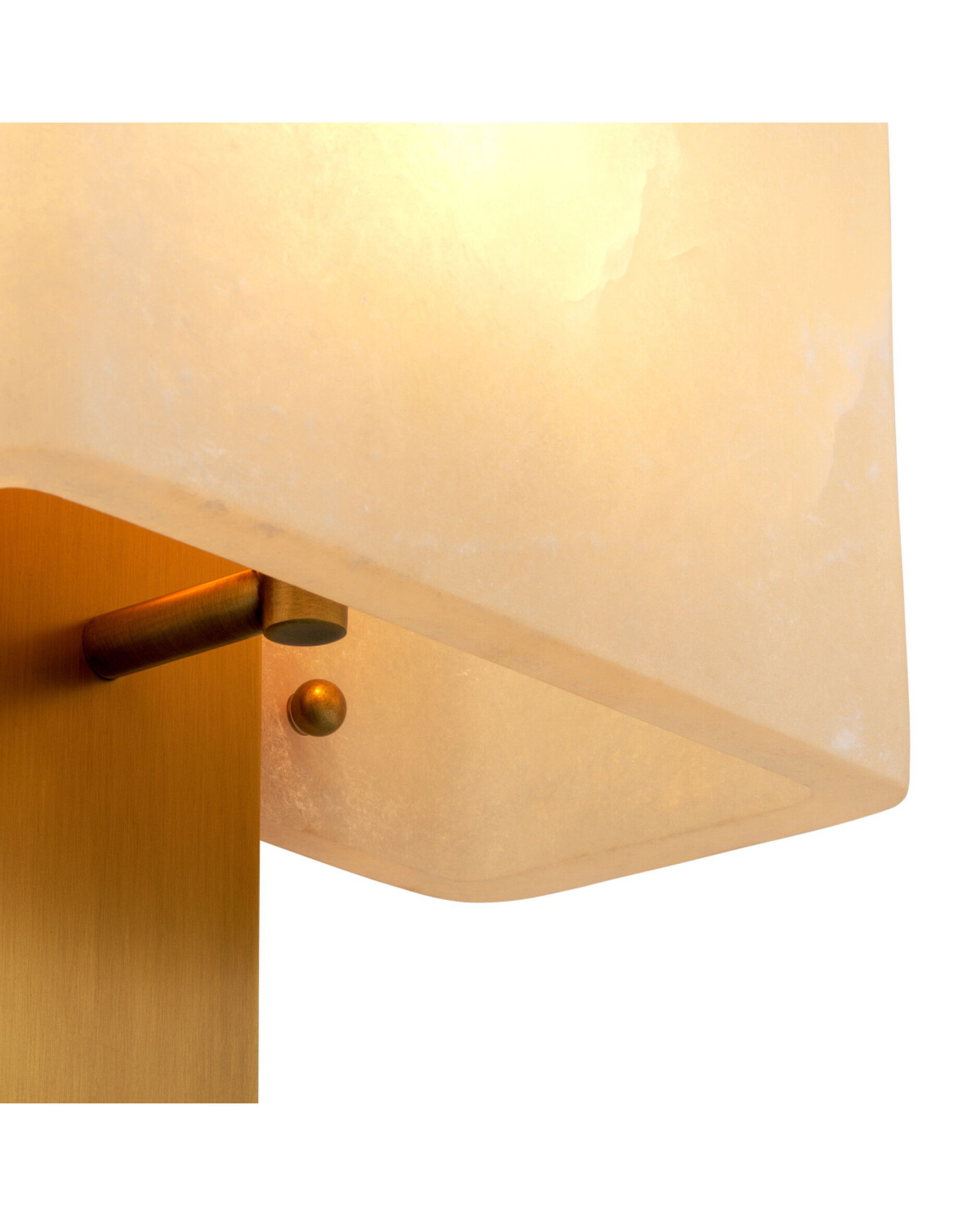 Melbourne wandlamp antiek messing