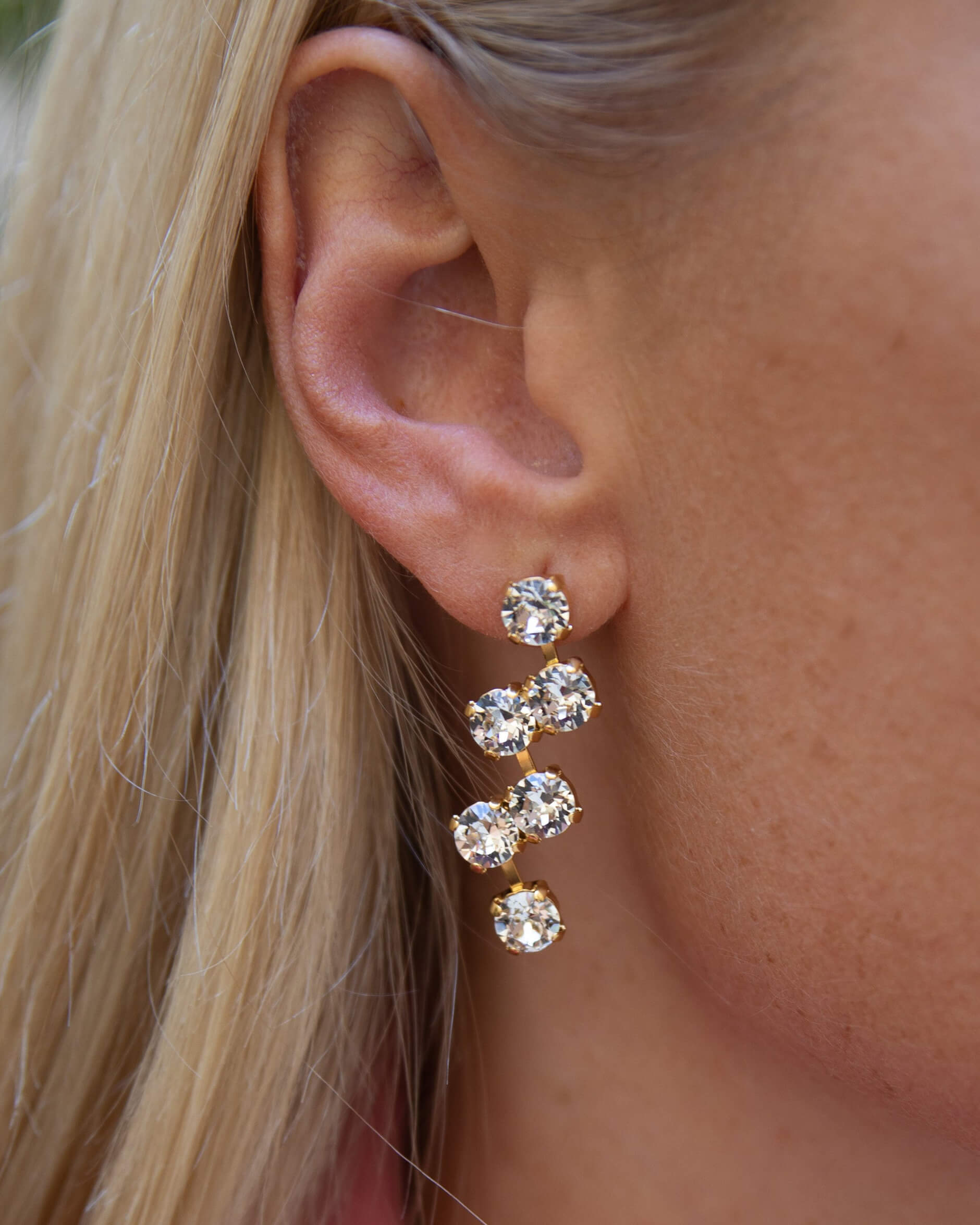 Fiona earrings crystal