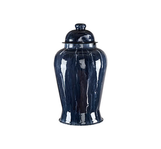 Belmont Urn Indigo