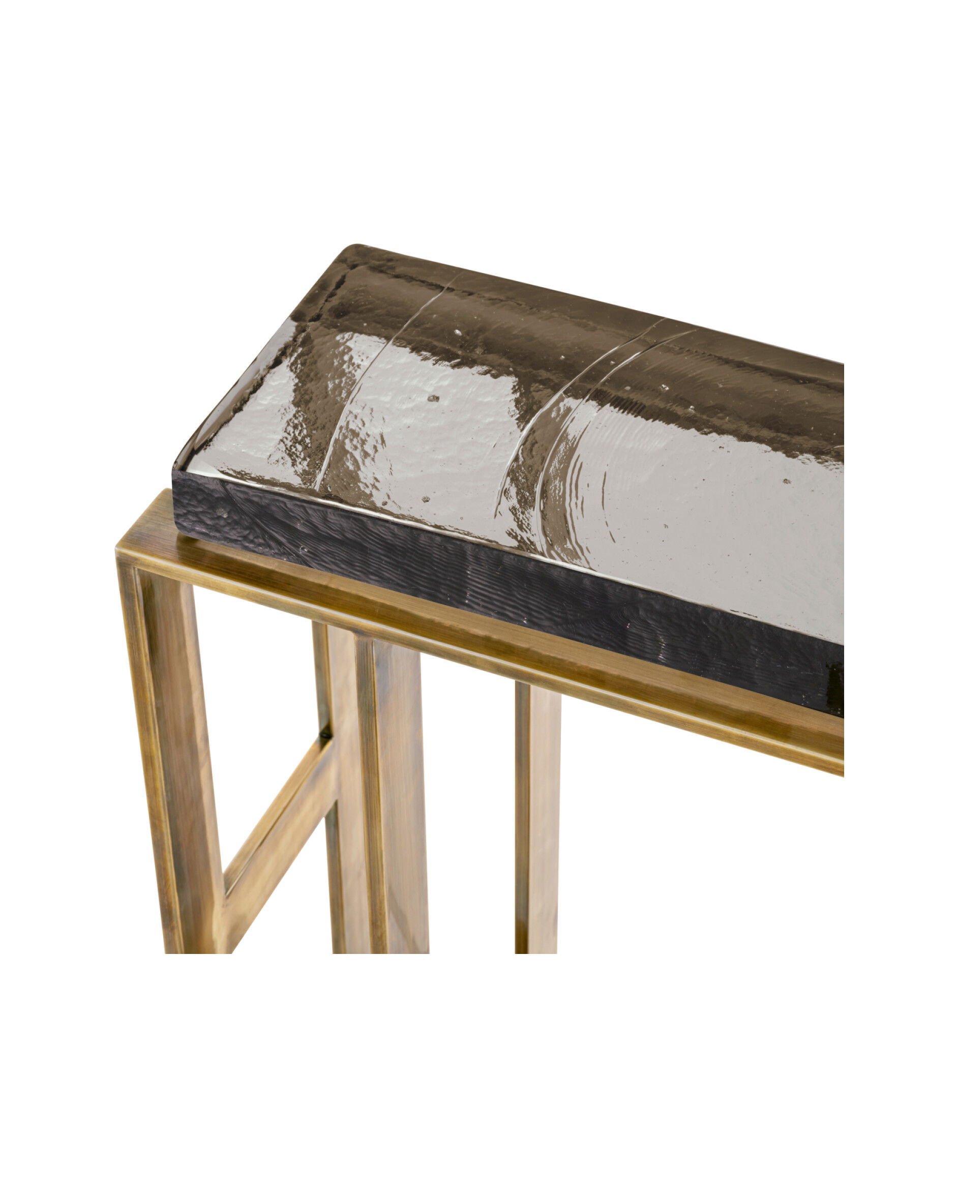 Pierre sidobord antik mässing