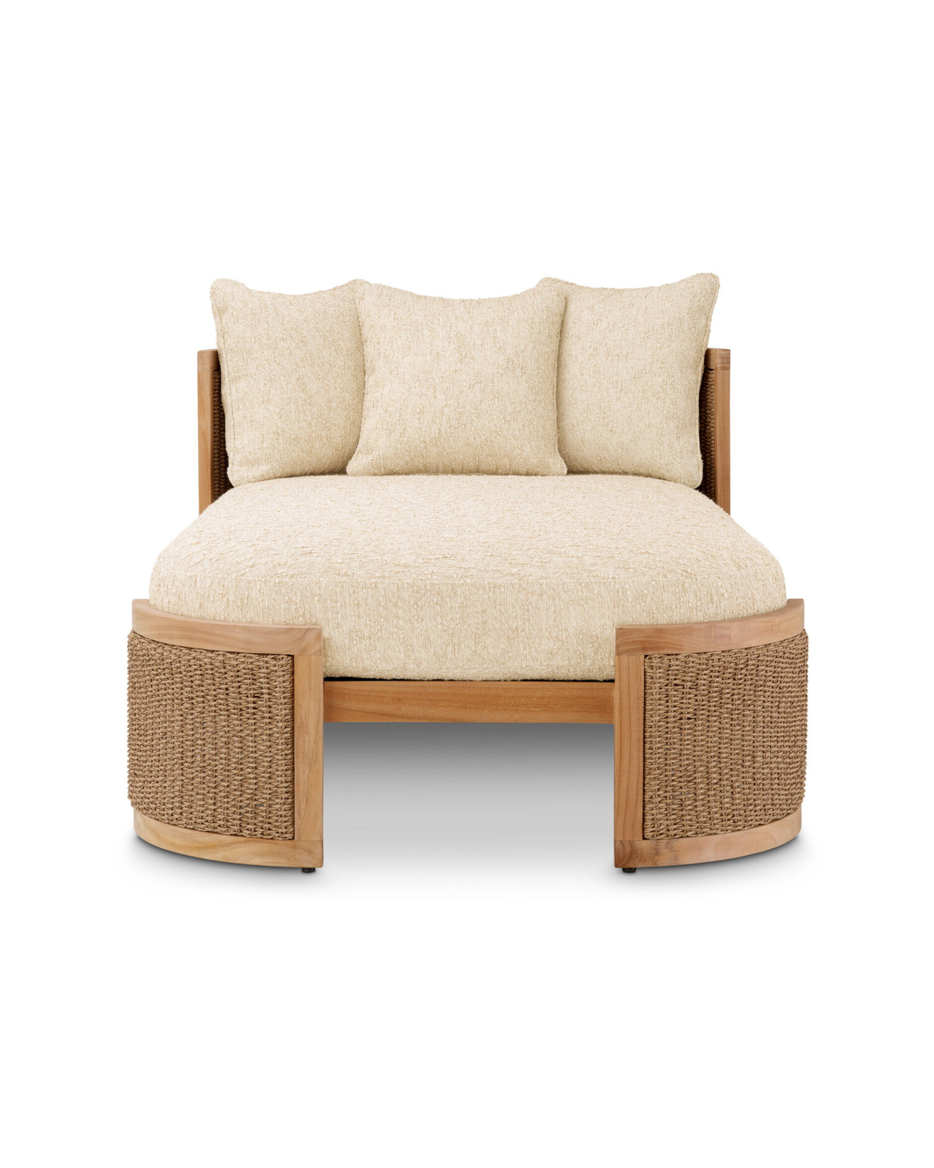 Marenzo teak sun lounger