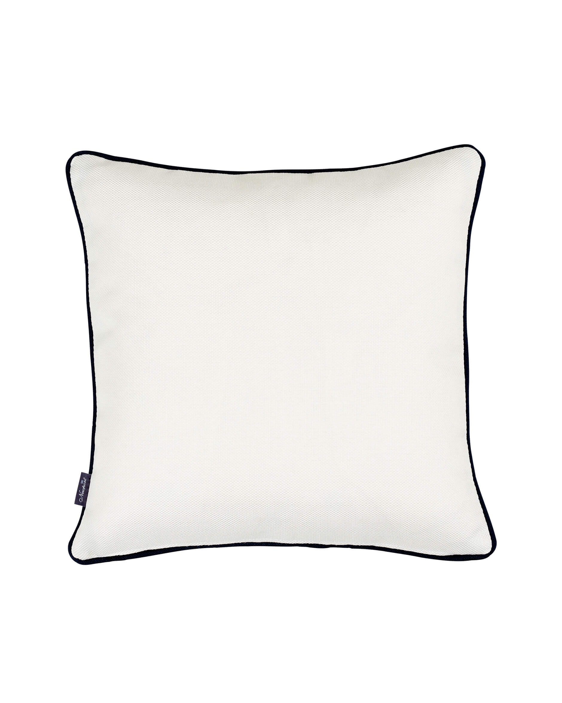 Edna kuddfodral blå/vit