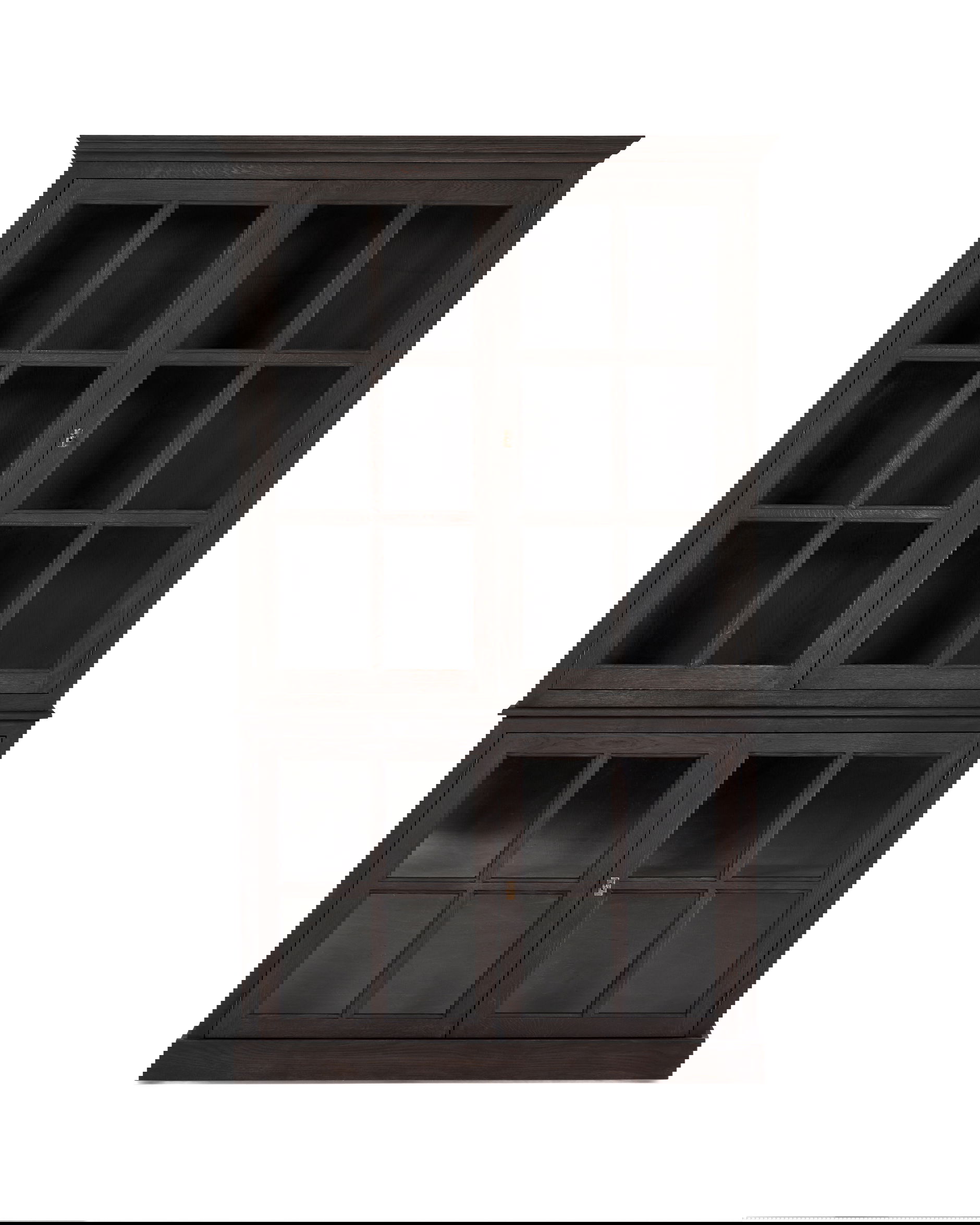 Seethrough vitrinskåp mountain wenge