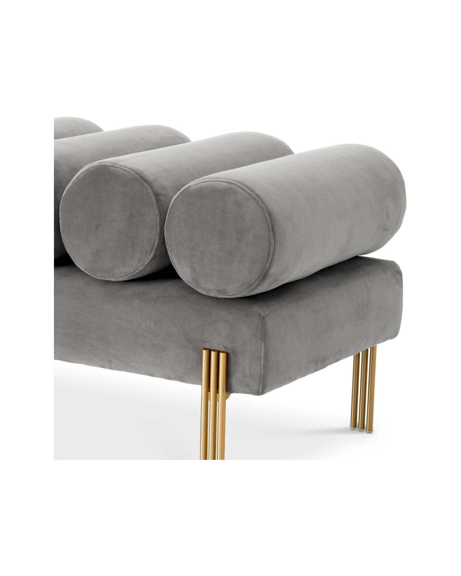 Oxley bänk savona light grey velvet