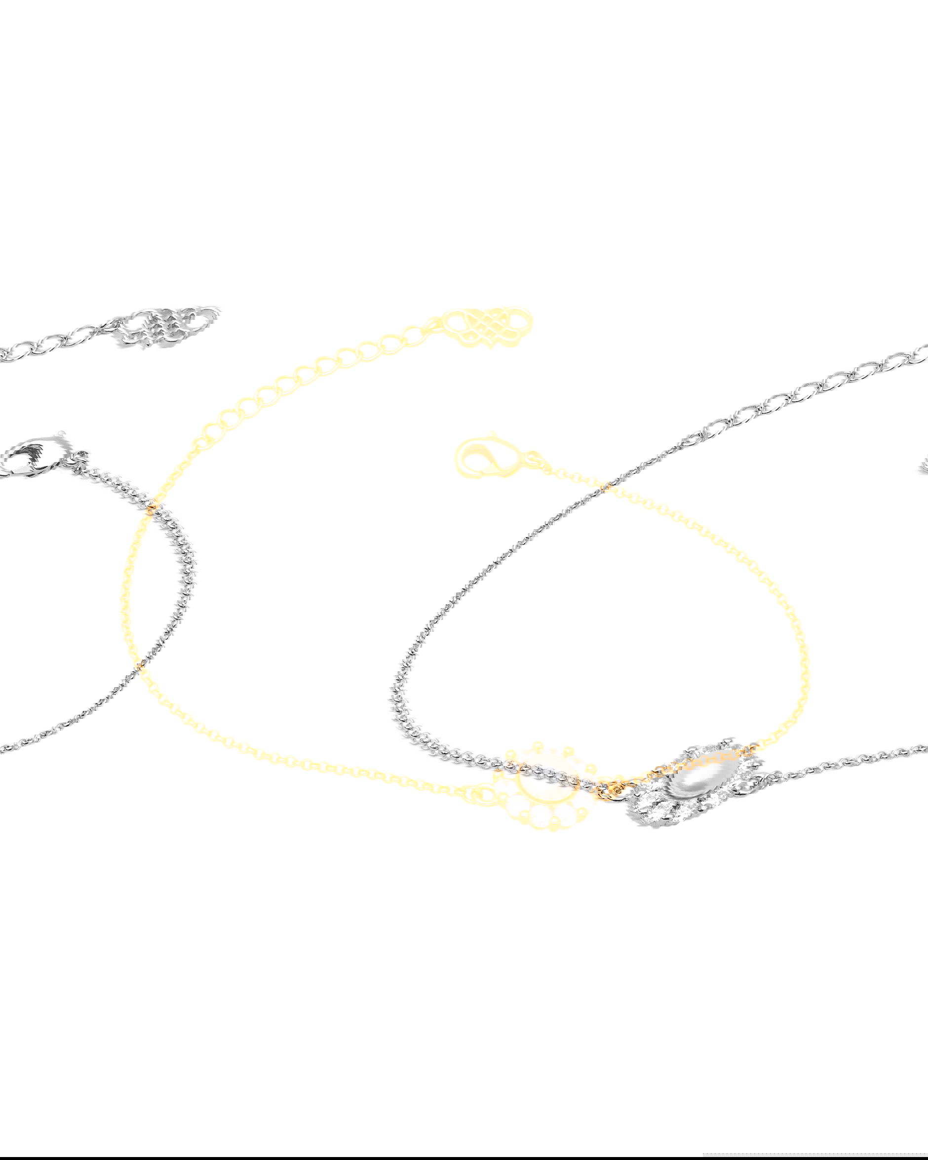 Miss Sofia Pearl armband ivory