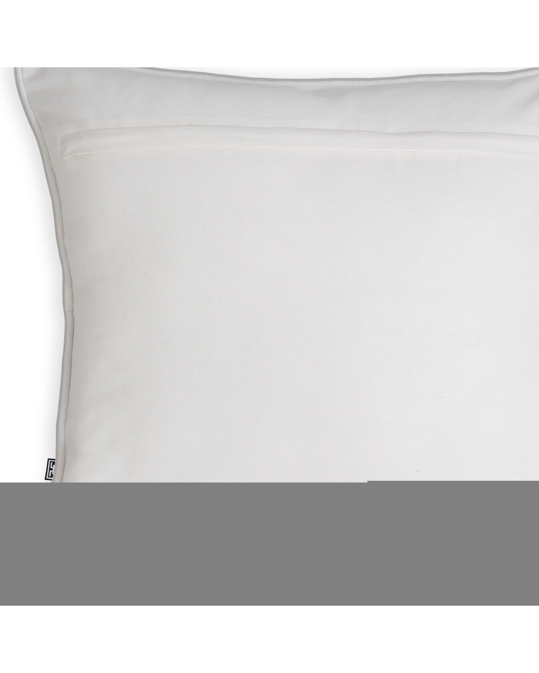 Abaças-Kissen beige/weiß