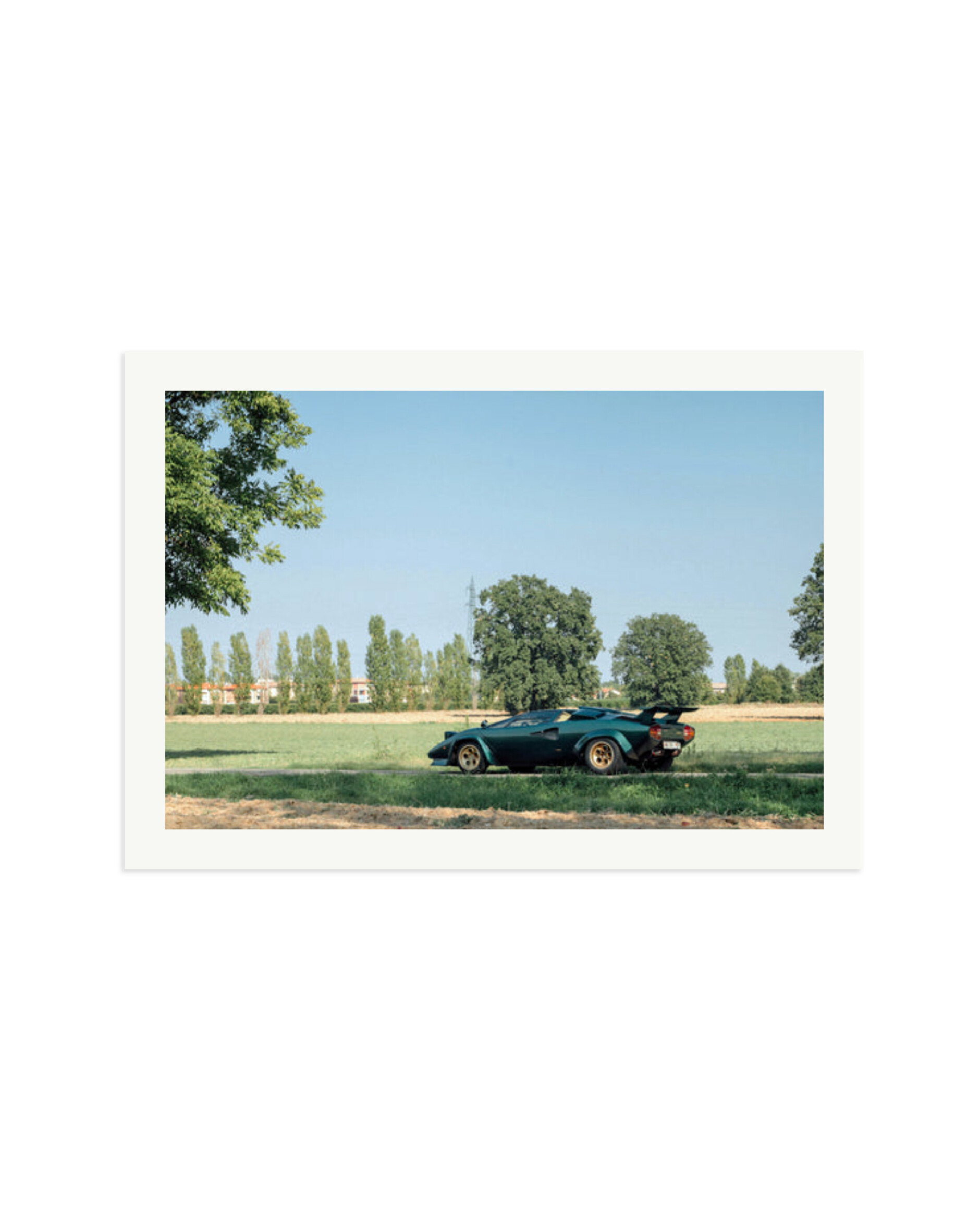 Lamborghini Countach LP 400 S Print Only / XXL