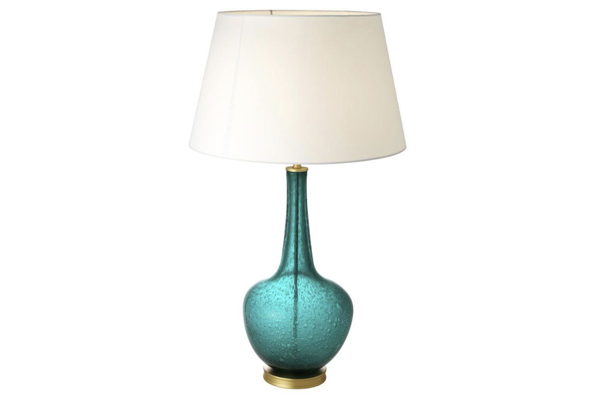 Massaro bordslampa turkos OUTLET