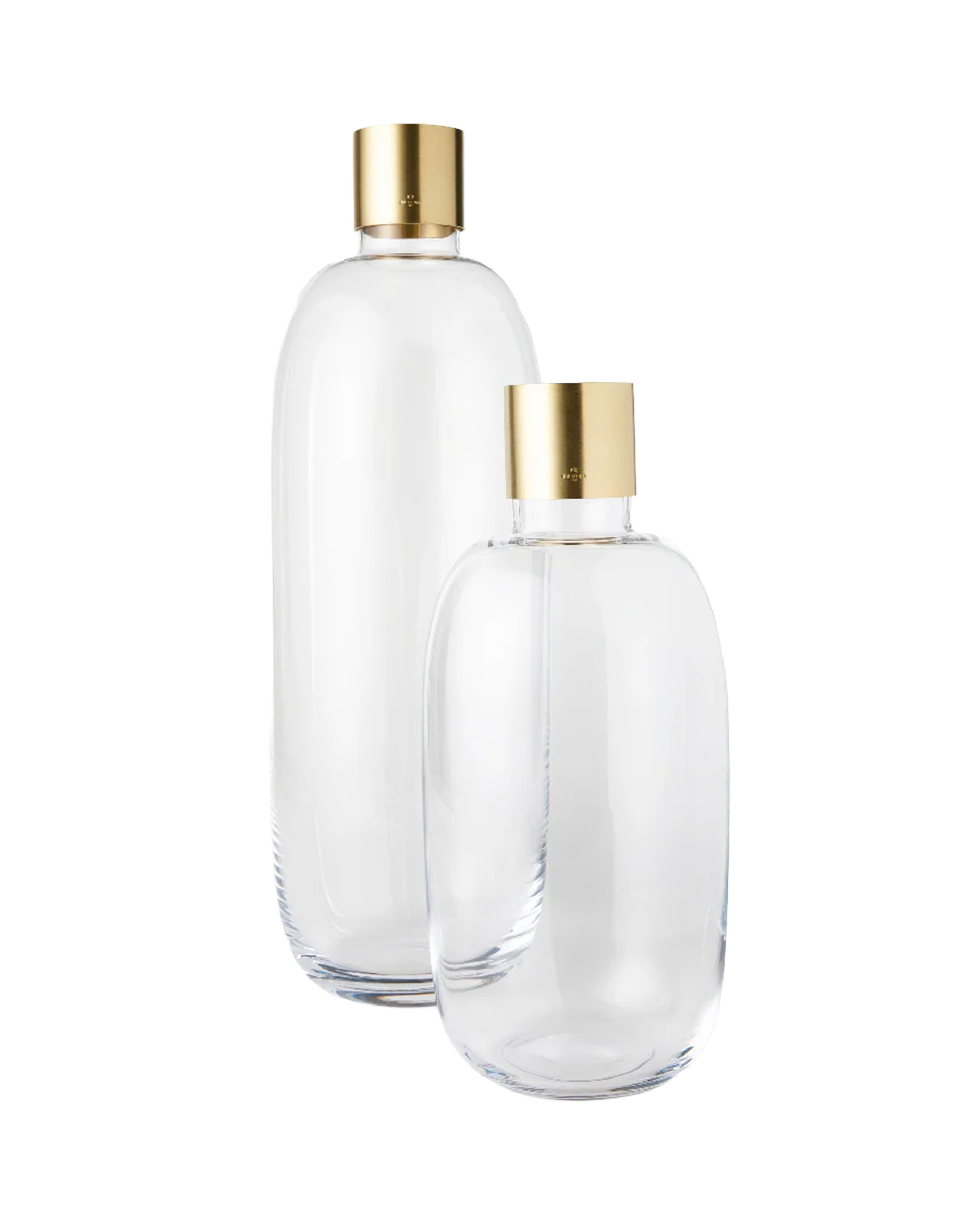 Damejeanne vas mässing 31cm