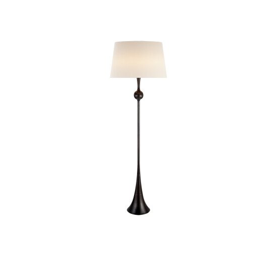 null - Dover Floor Lamp Gilded