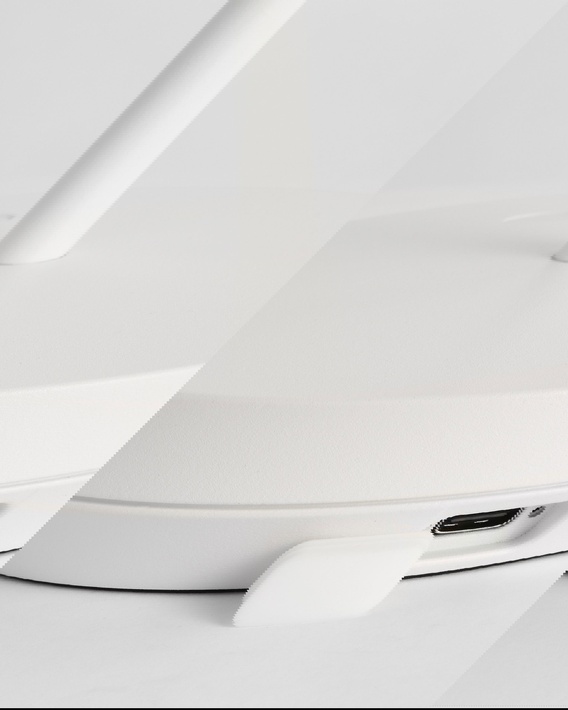 Doppia bordslampa uppladdningsbar vit