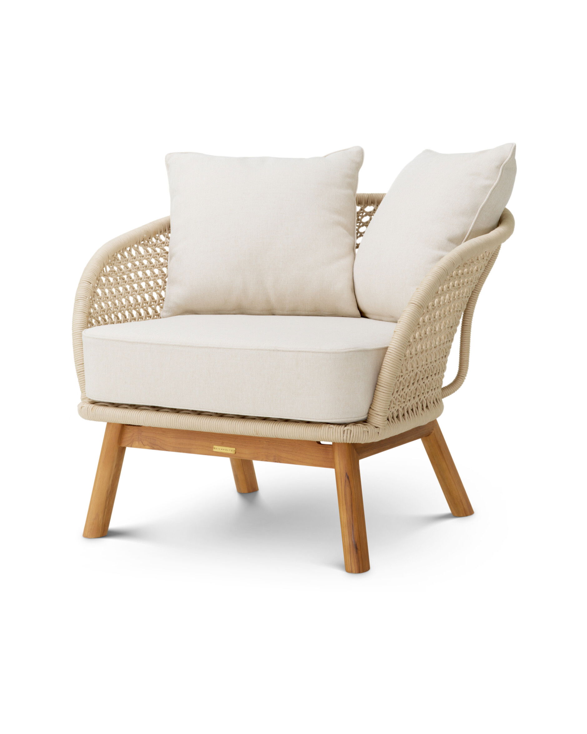 Trinity fåtölj viola sand