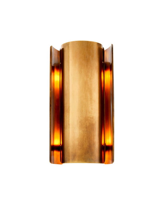 Verge væglampe vintage messing