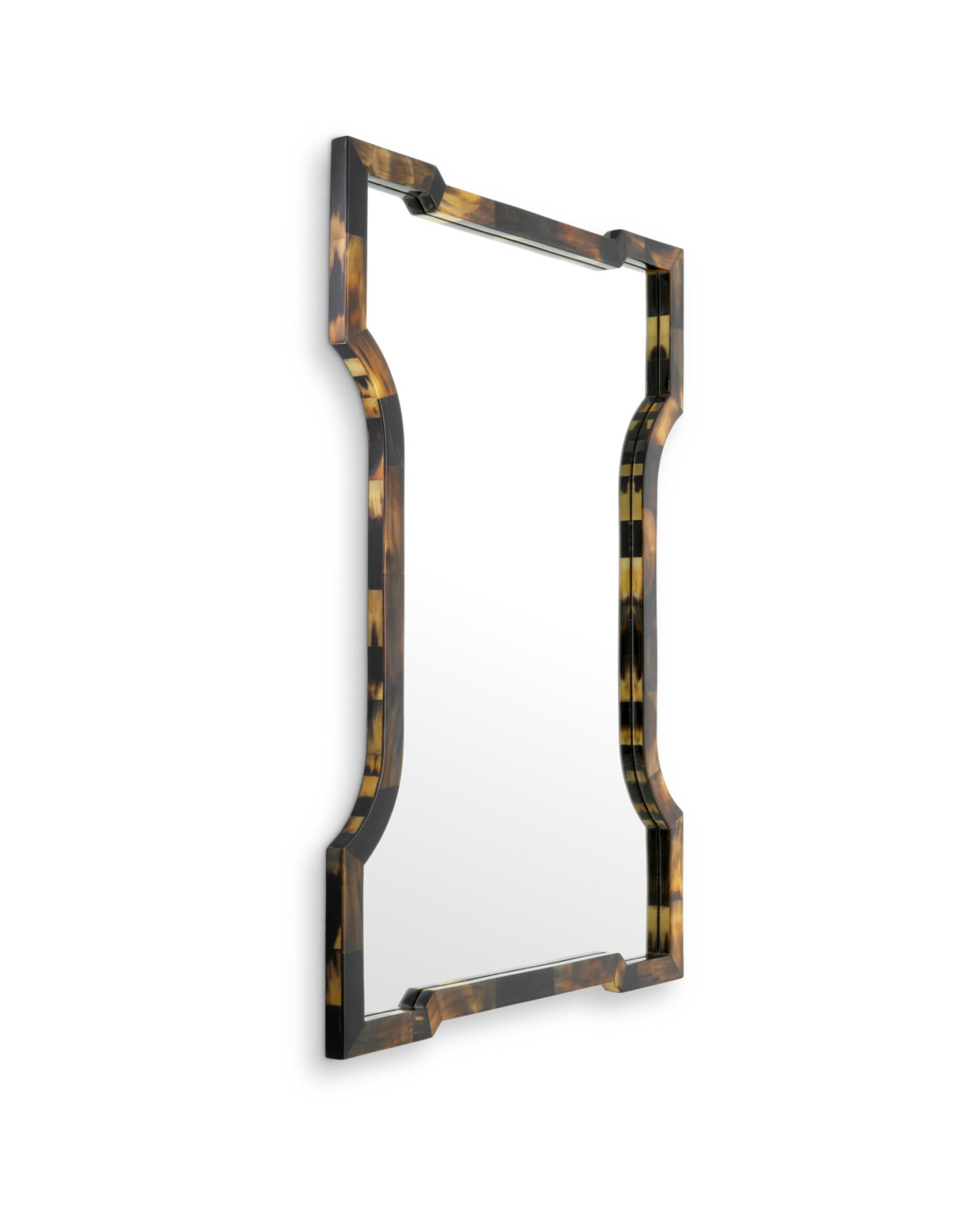 Scalamanca spegel brun