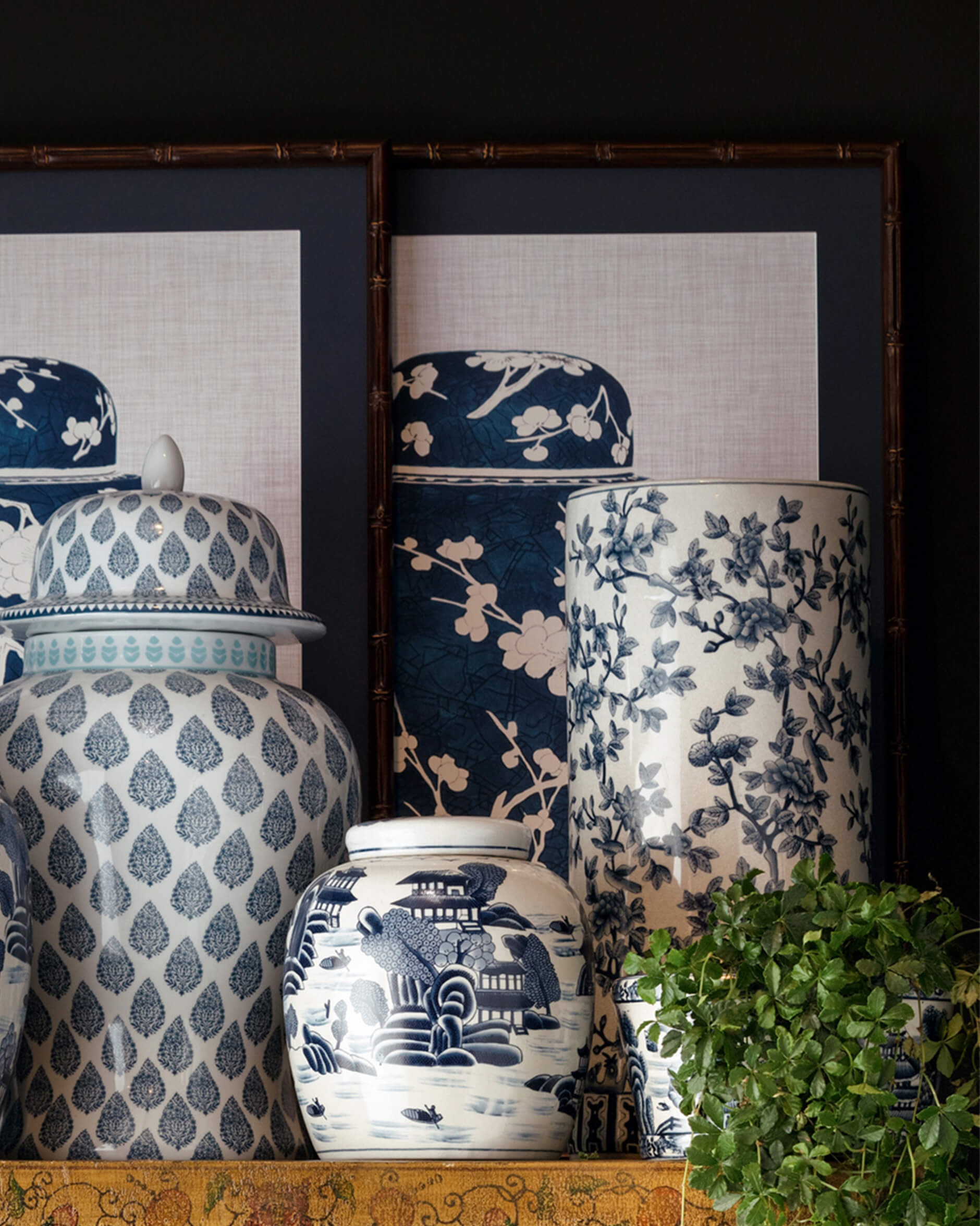 Cherry blossom umbrella stand