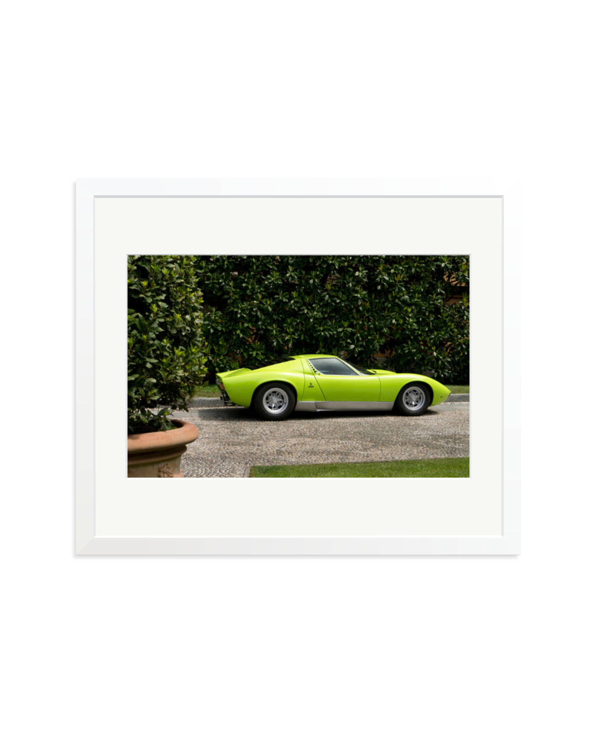 Lamborghini Miura SV White / Large