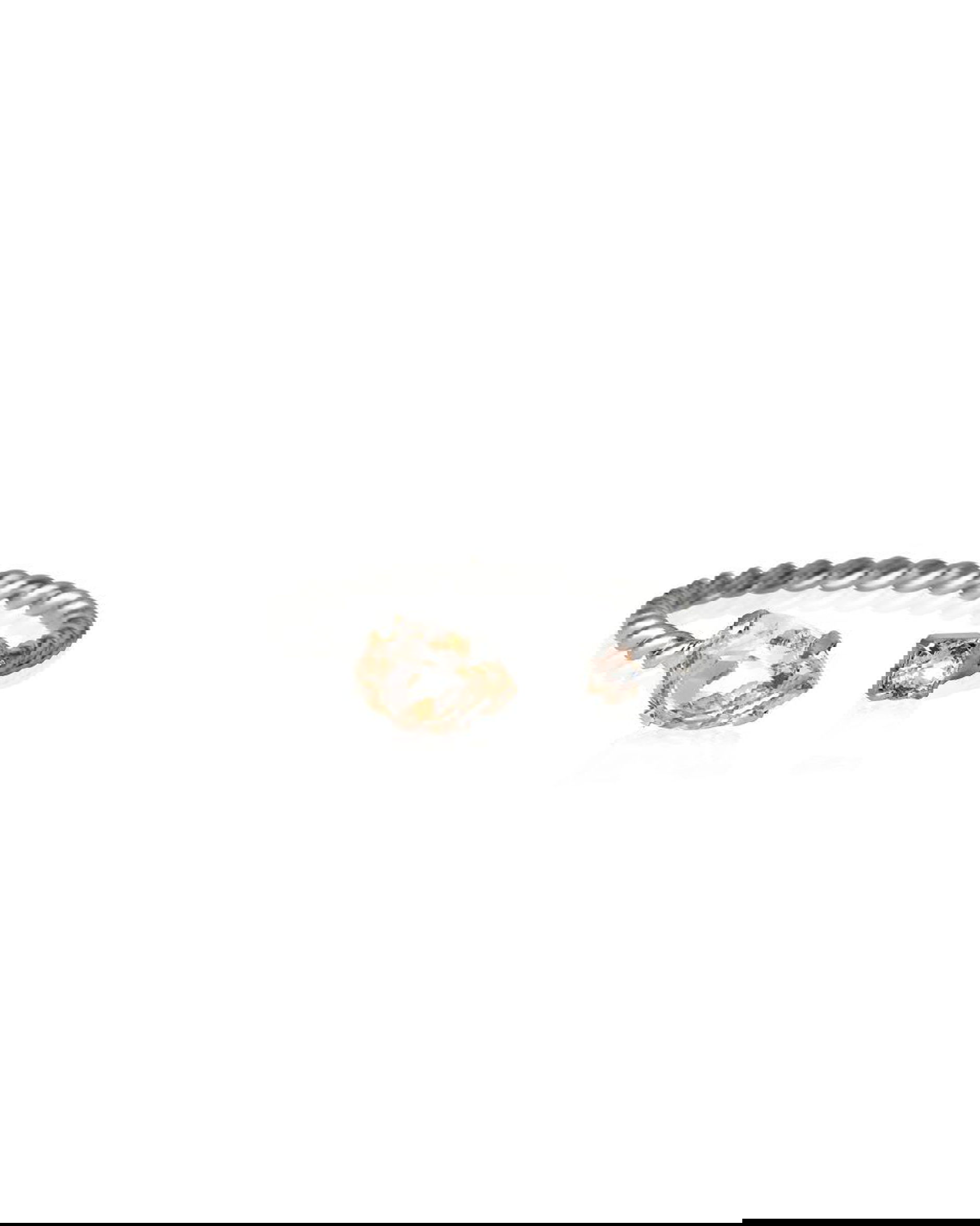 Nani ring crystal rhodium