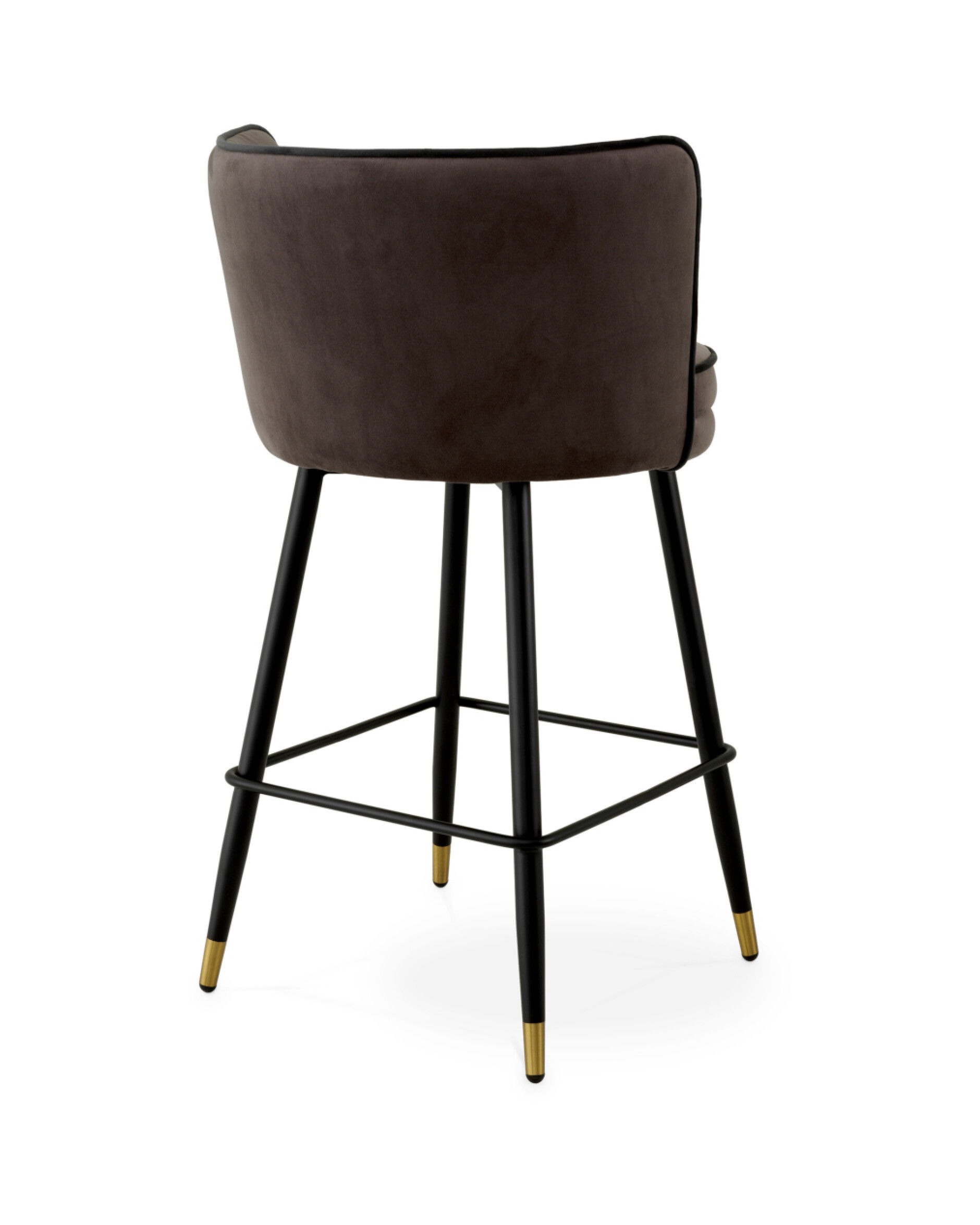 Grenada Barstool Savona Grey Velvet Low