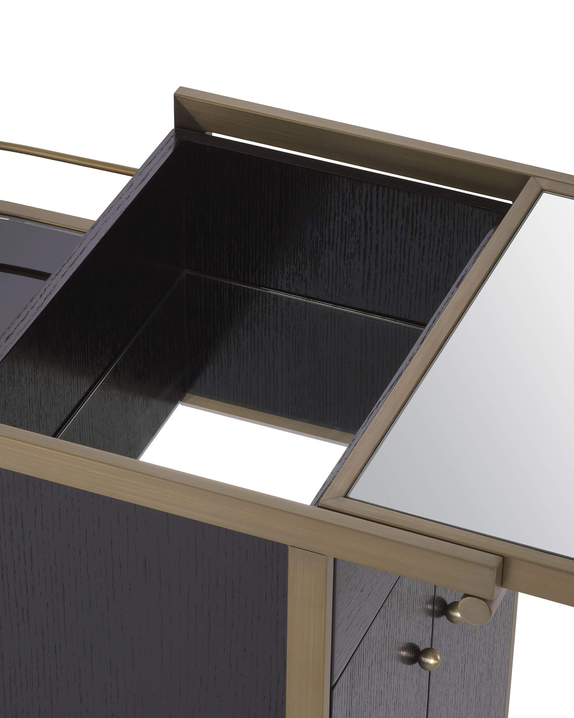 Bellini drinkvagn mässing