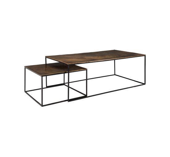 null - Mille Coffee Table vintage brass