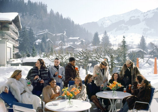 Drinks at Gstaad