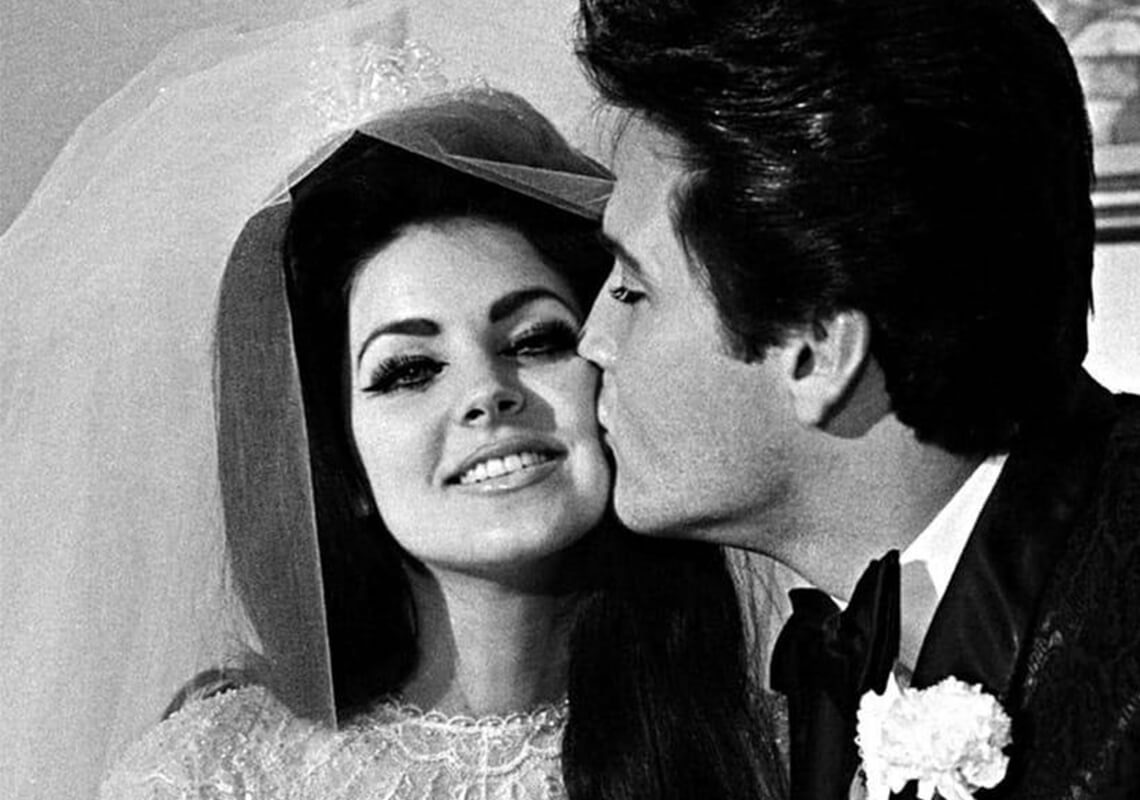 Elvis och Priscilla Presleys bröllop